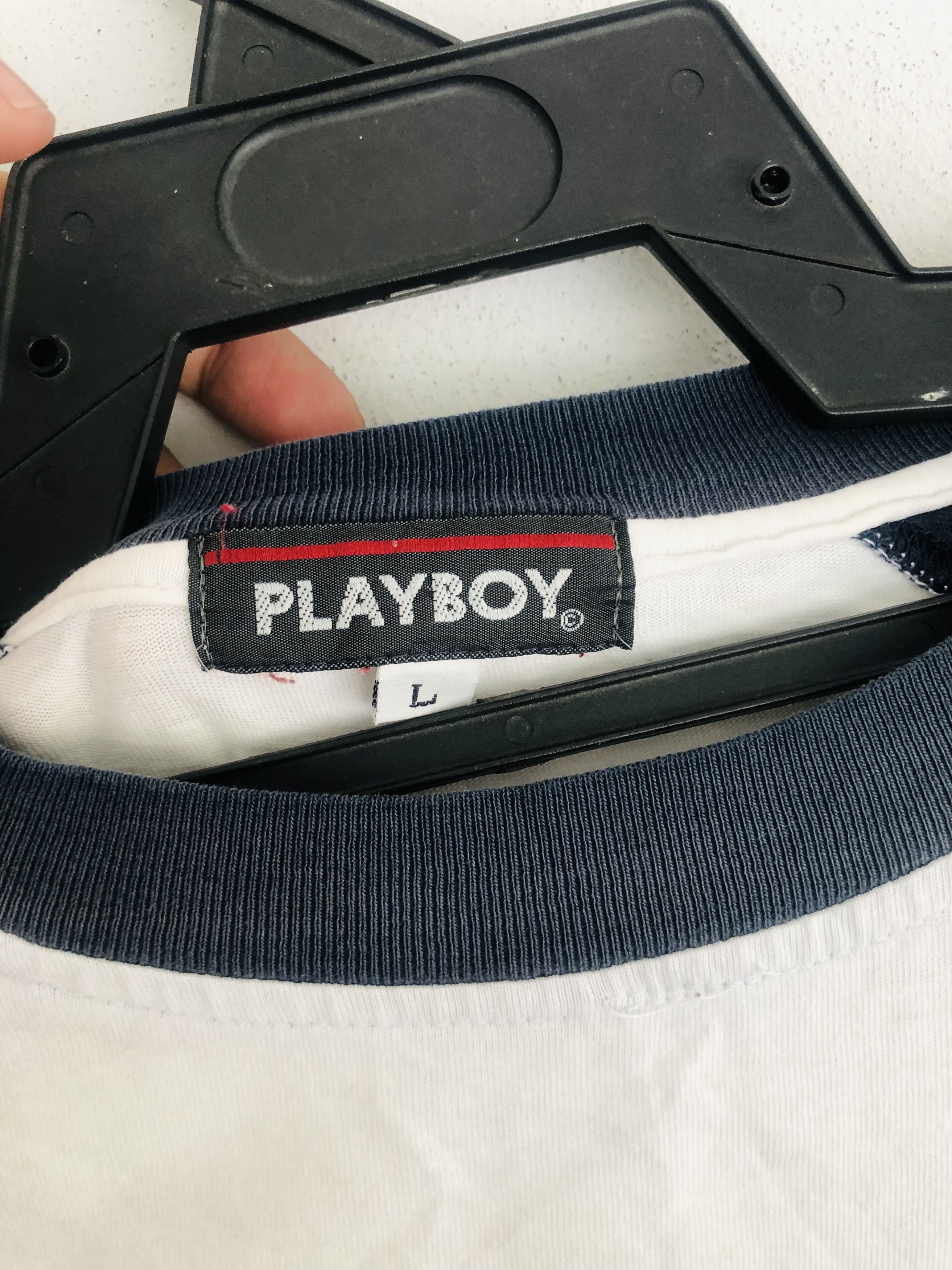Playboy × Vintage Vintage Playboy Logo Long Sleeve Travis Scott Style Size US L / EU 52-54 / 3 - 6 Thumbnail