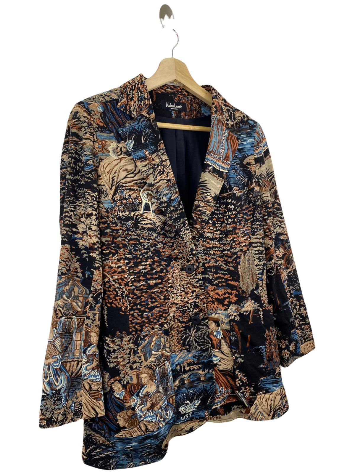 Japanese Brand × Vintage Vintage Madam Lamair printed jacket nice design Size US S / EU 44-46 / 1 - 2 Thumbnail