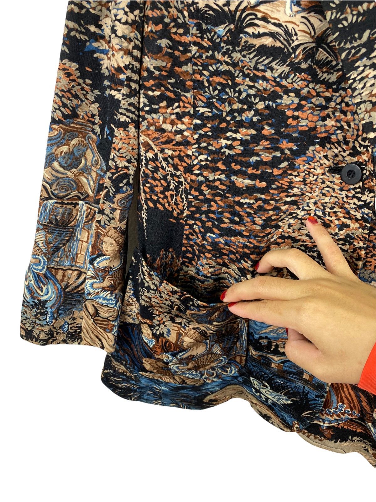 Japanese Brand × Vintage Vintage Madam Lamair printed jacket nice design Size US S / EU 44-46 / 1 - 8 Thumbnail