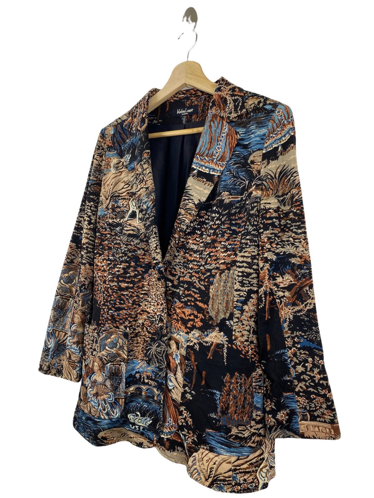 Japanese Brand × Vintage Vintage Madam Lamair printed jacket nice design Size US S / EU 44-46 / 1 - 3 Thumbnail