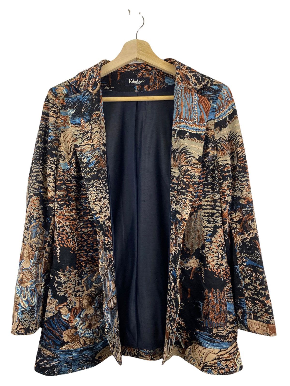 Japanese Brand × Vintage Vintage Madam Lamair printed jacket nice design Size US S / EU 44-46 / 1 - 4 Thumbnail
