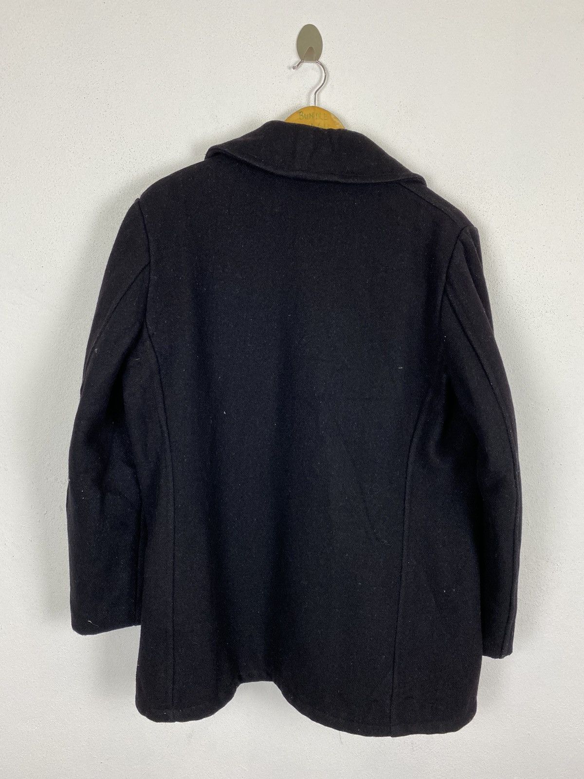 Vintage VINTAGE MELTON NAVY PEA COAT Size US M / EU 48-50 / 2 - 4 Thumbnail