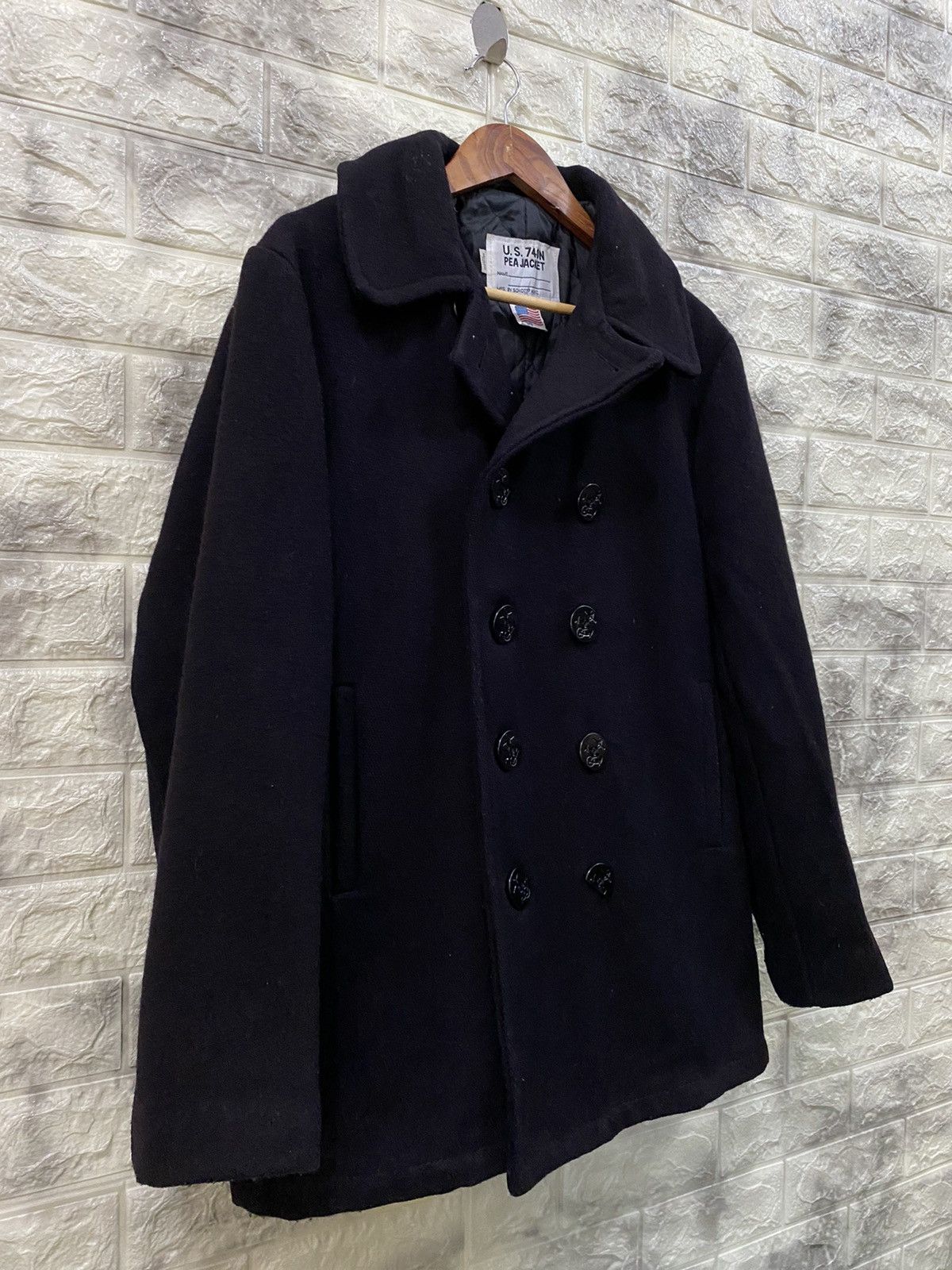 Schott × Vintage Vintage Schott US 740N Pea Coat Size US M / EU 48-50 / 2 - 3 Thumbnail