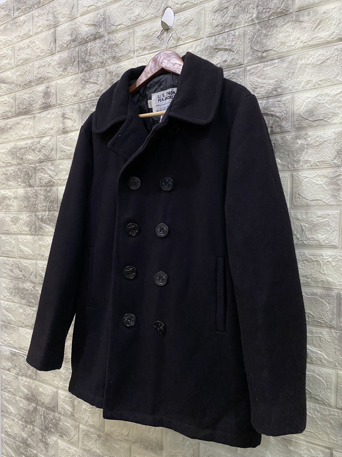 Schott × Vintage Vintage Schott US 740N Pea Coat Size US M / EU 48-50 / 2 - 4 Thumbnail