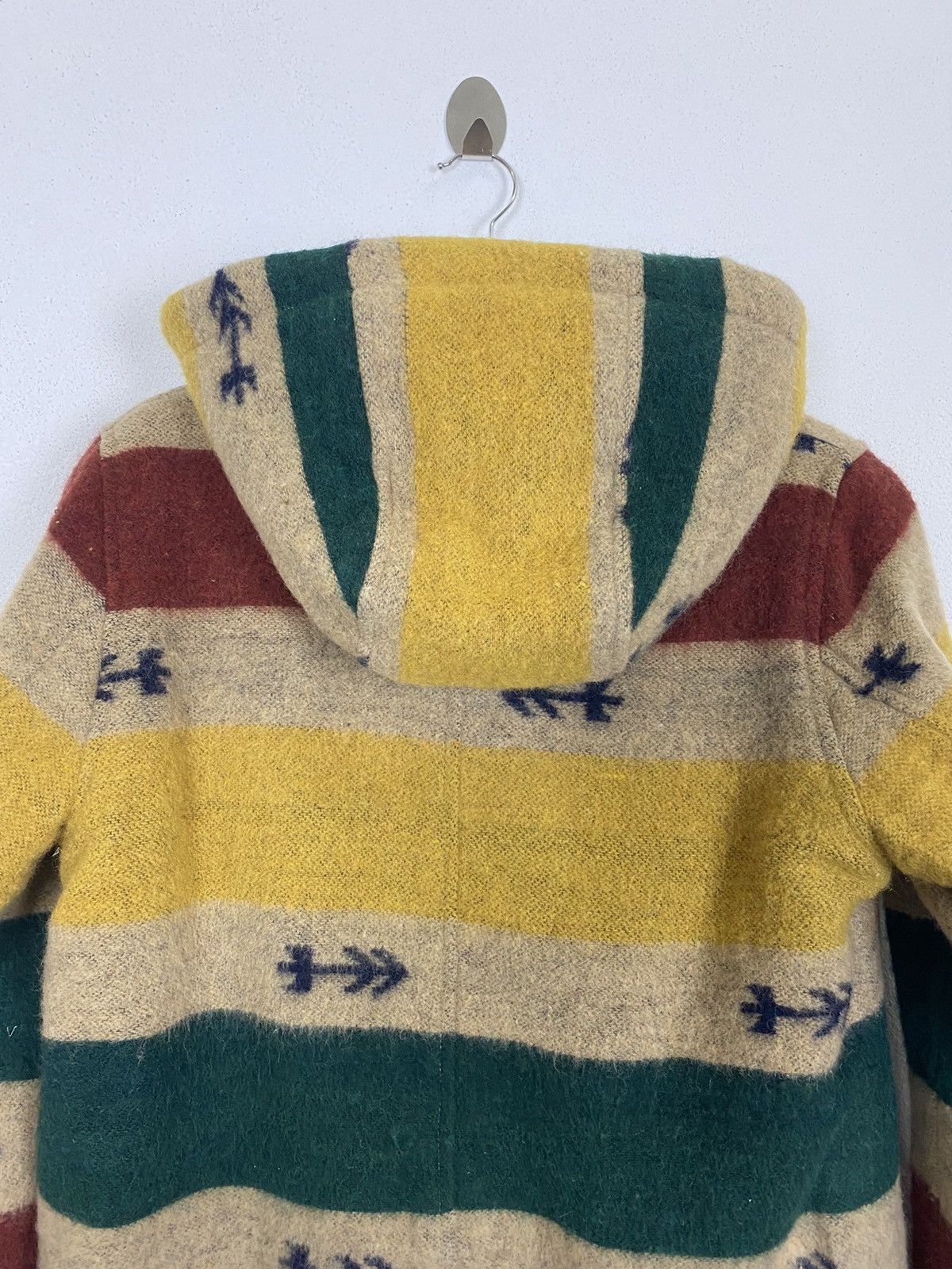 Japanese Brand TITICACA PEA COAT HODDIES FLEECE INSIDE NICE DESIGN-GK118 Size US S / EU 44-46 / 1 - 7 Thumbnail