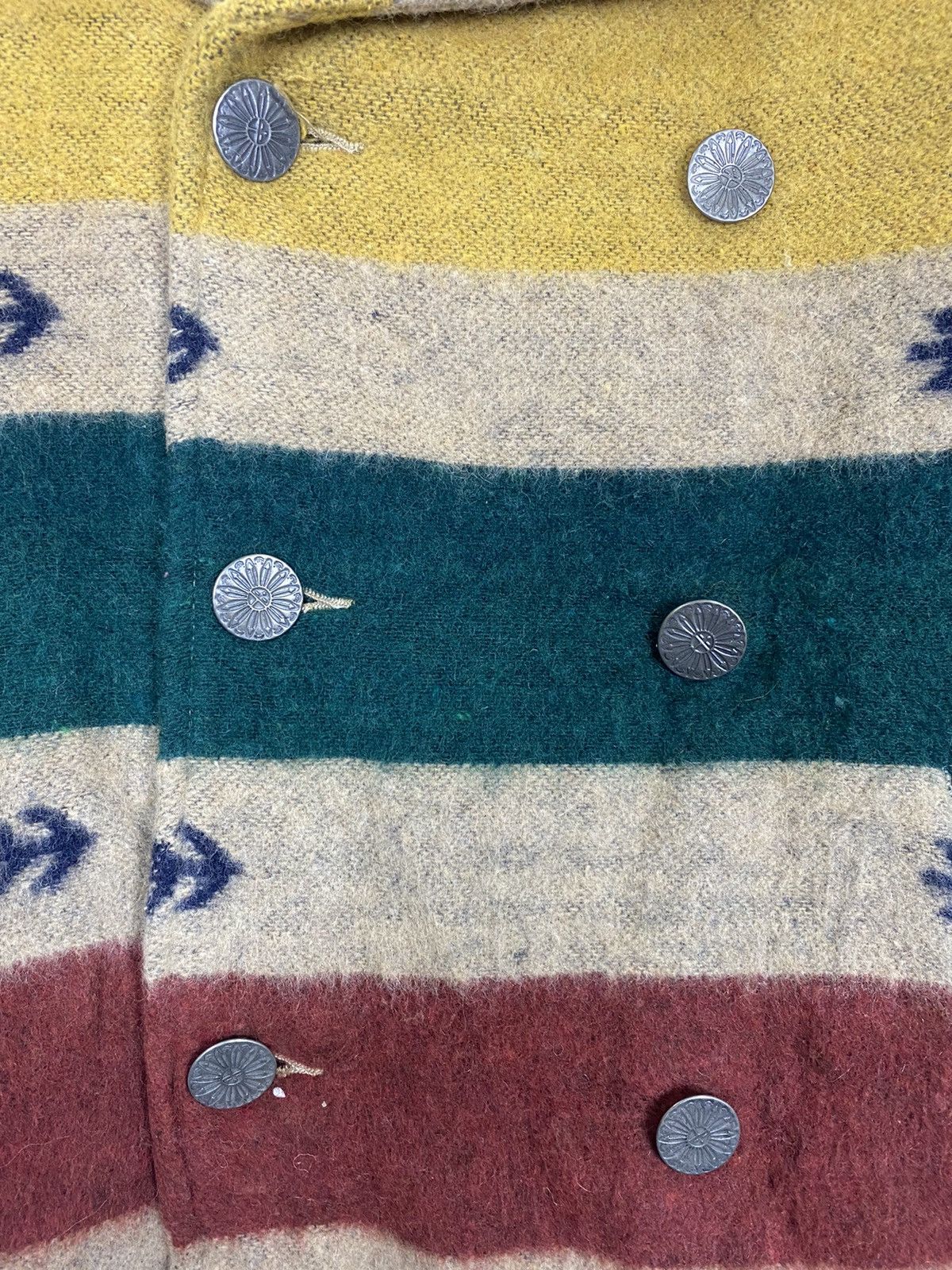 Japanese Brand TITICACA PEA COAT HODDIES FLEECE INSIDE NICE DESIGN-GK118 Size US S / EU 44-46 / 1 - 9 Thumbnail
