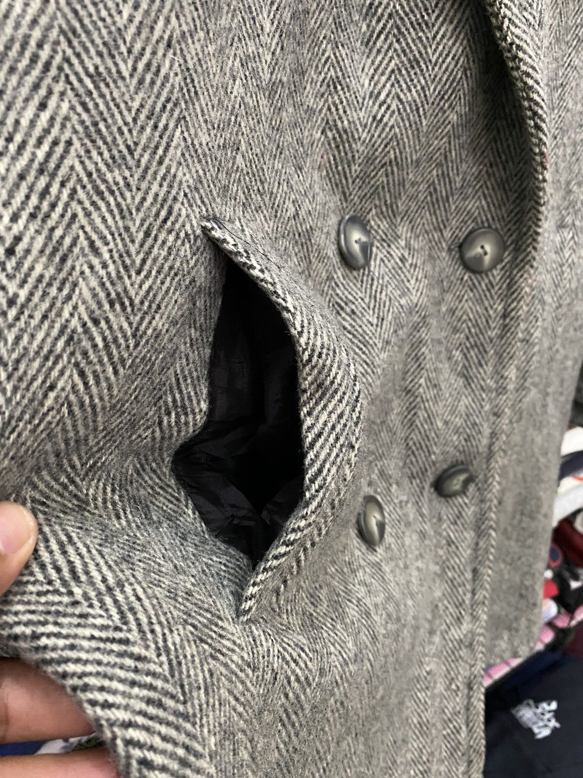 Designer × Vintage VINTAGE STEPHANIE MATHEWS MADE USA WOOL COAT Size US M / EU 48-50 / 2 - 6 Thumbnail