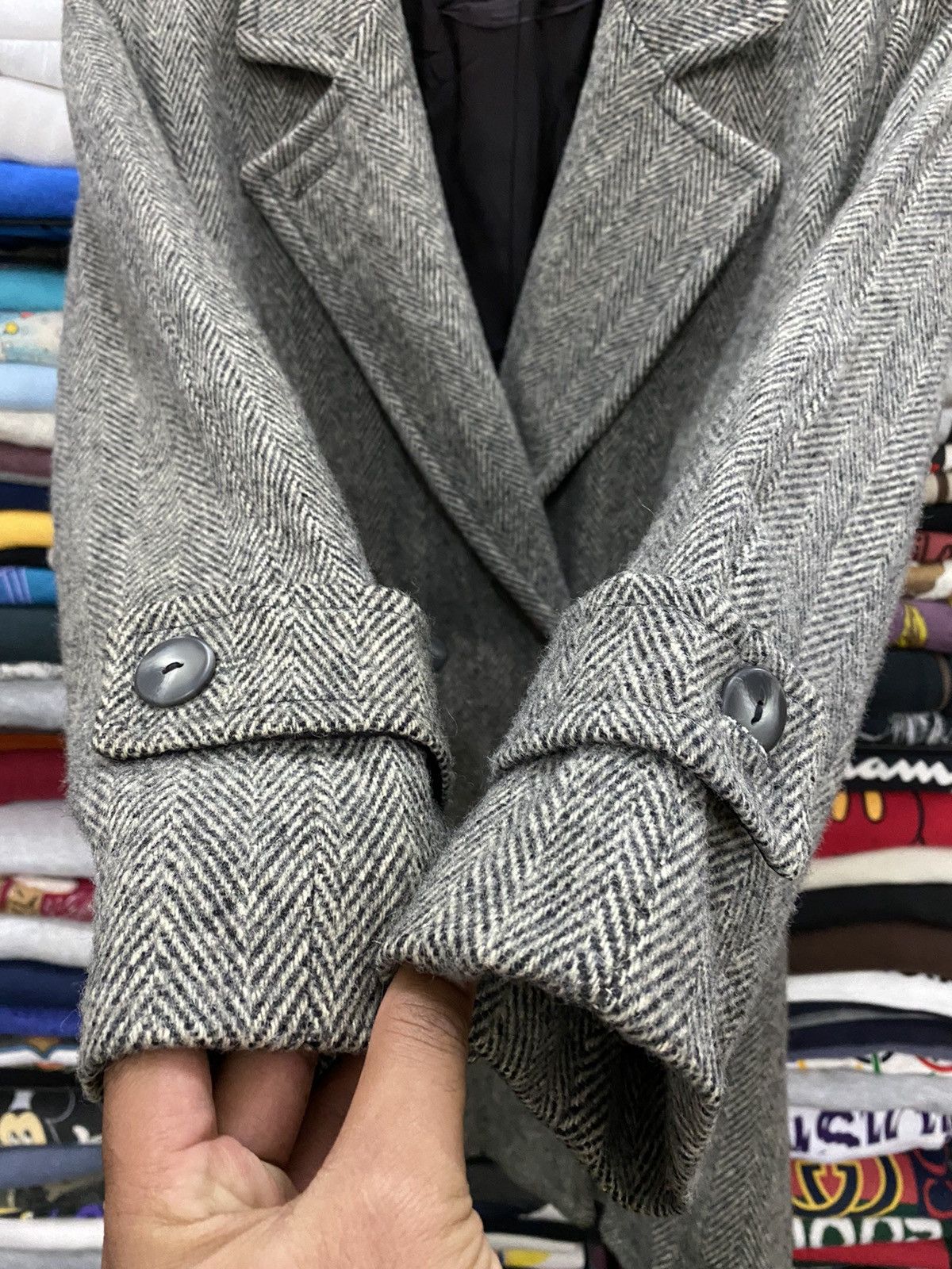 Designer × Vintage VINTAGE STEPHANIE MATHEWS MADE USA WOOL COAT Size US M / EU 48-50 / 2 - 7 Thumbnail