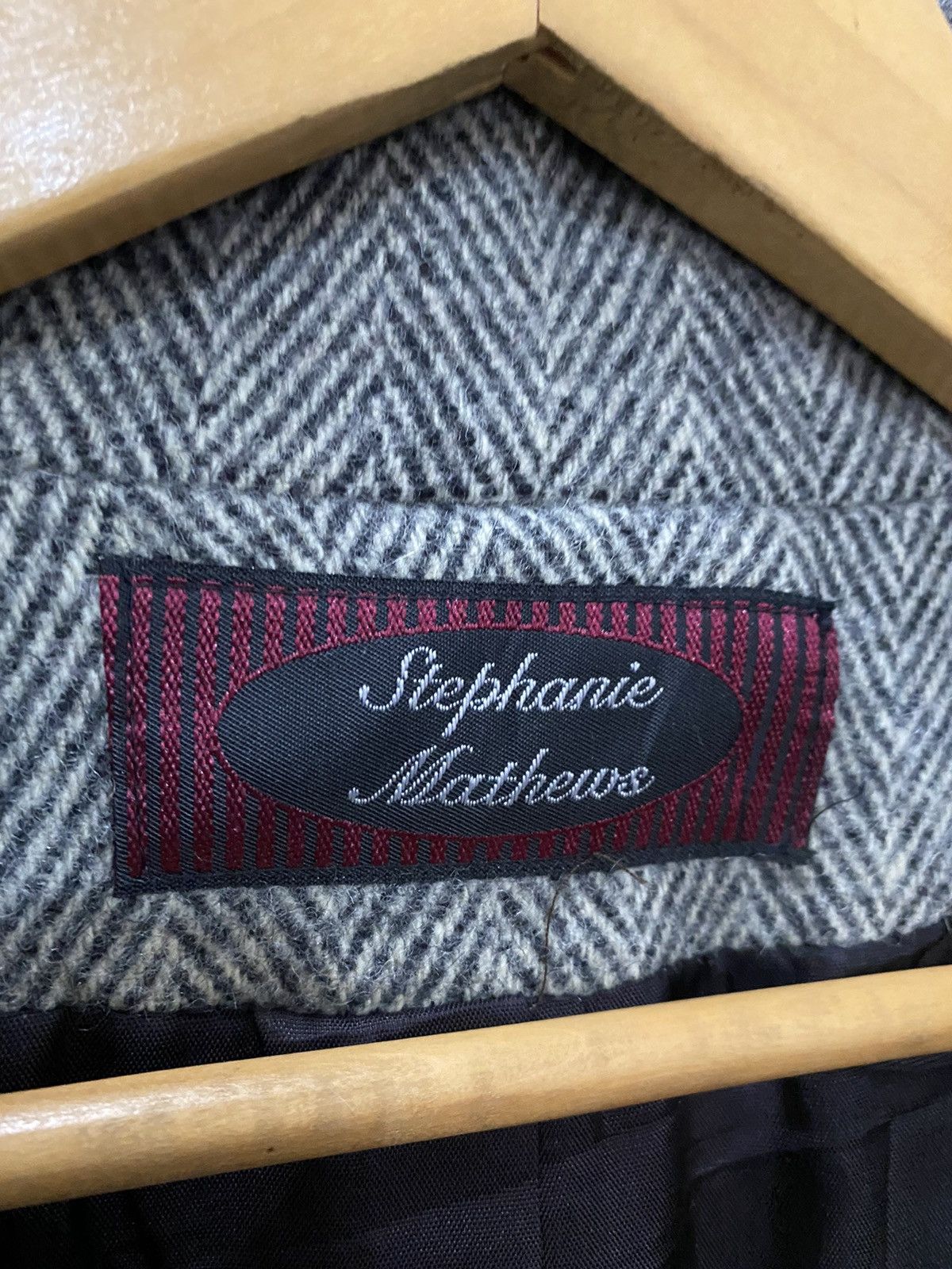 Designer × Vintage VINTAGE STEPHANIE MATHEWS MADE USA WOOL COAT Size US M / EU 48-50 / 2 - 8 Thumbnail