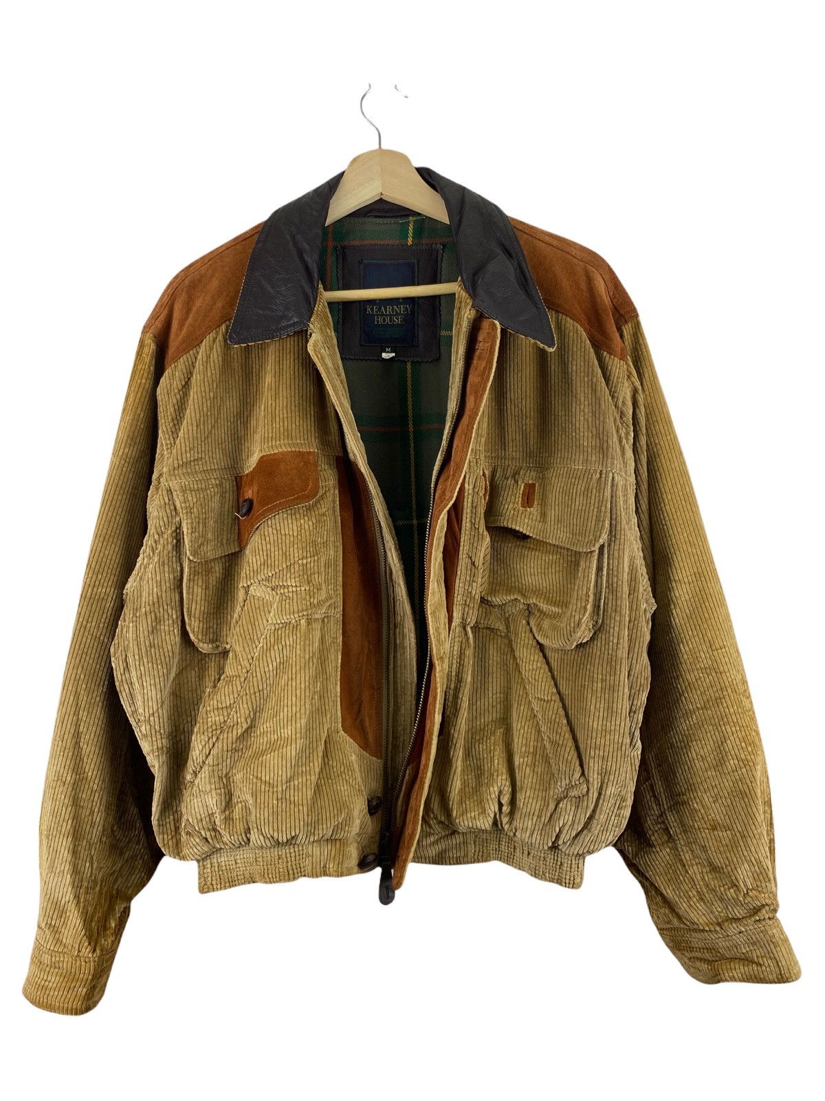 Vintage VINTAGE KEARNY HOUSE CORDUROY LEATHER COLLAR JACKET Size US M / EU 48-50 / 2 - 3 Thumbnail