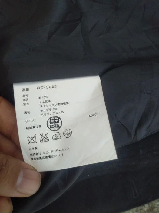 Comme des Garcons AD 2001 COMME DES GARCON WOOL COAT Size US M / EU 48-50 / 2 - 9 Thumbnail