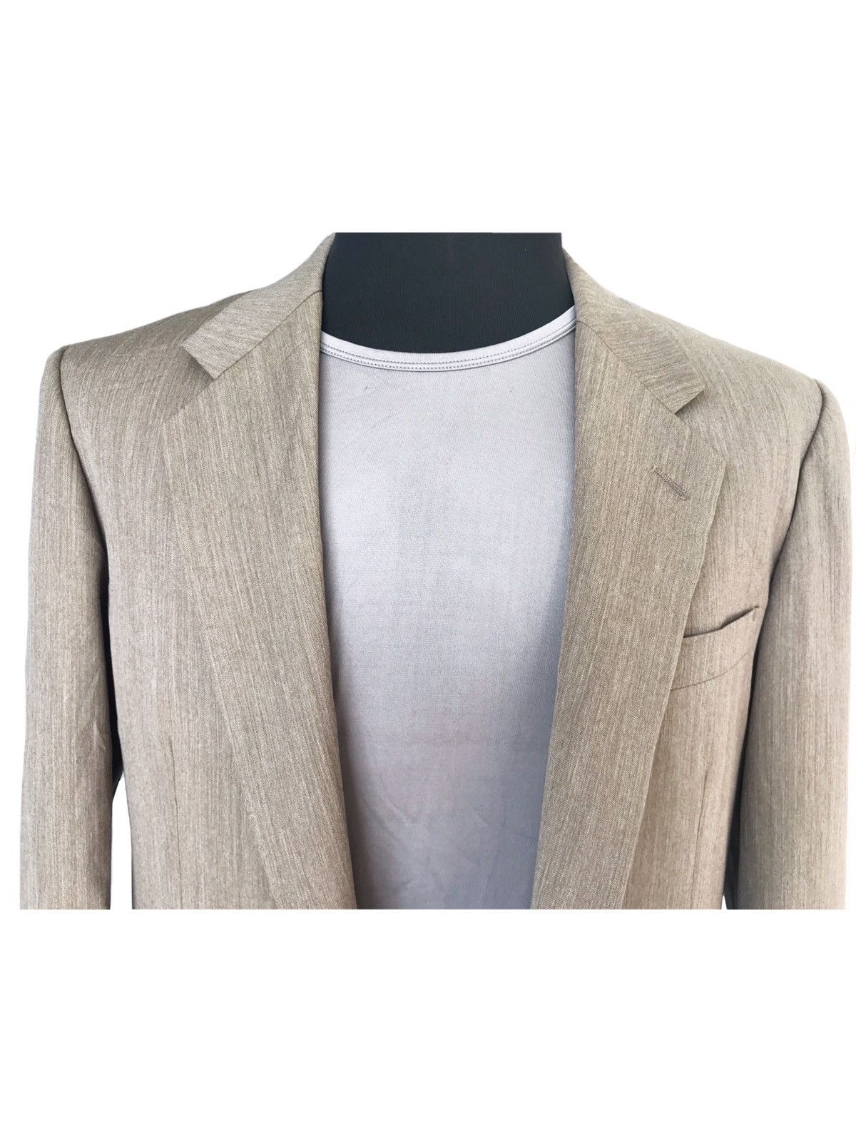 Designer ISSEY MIYAKE Japanese Designer Distressed Blazer Size 42R - 3 Thumbnail
