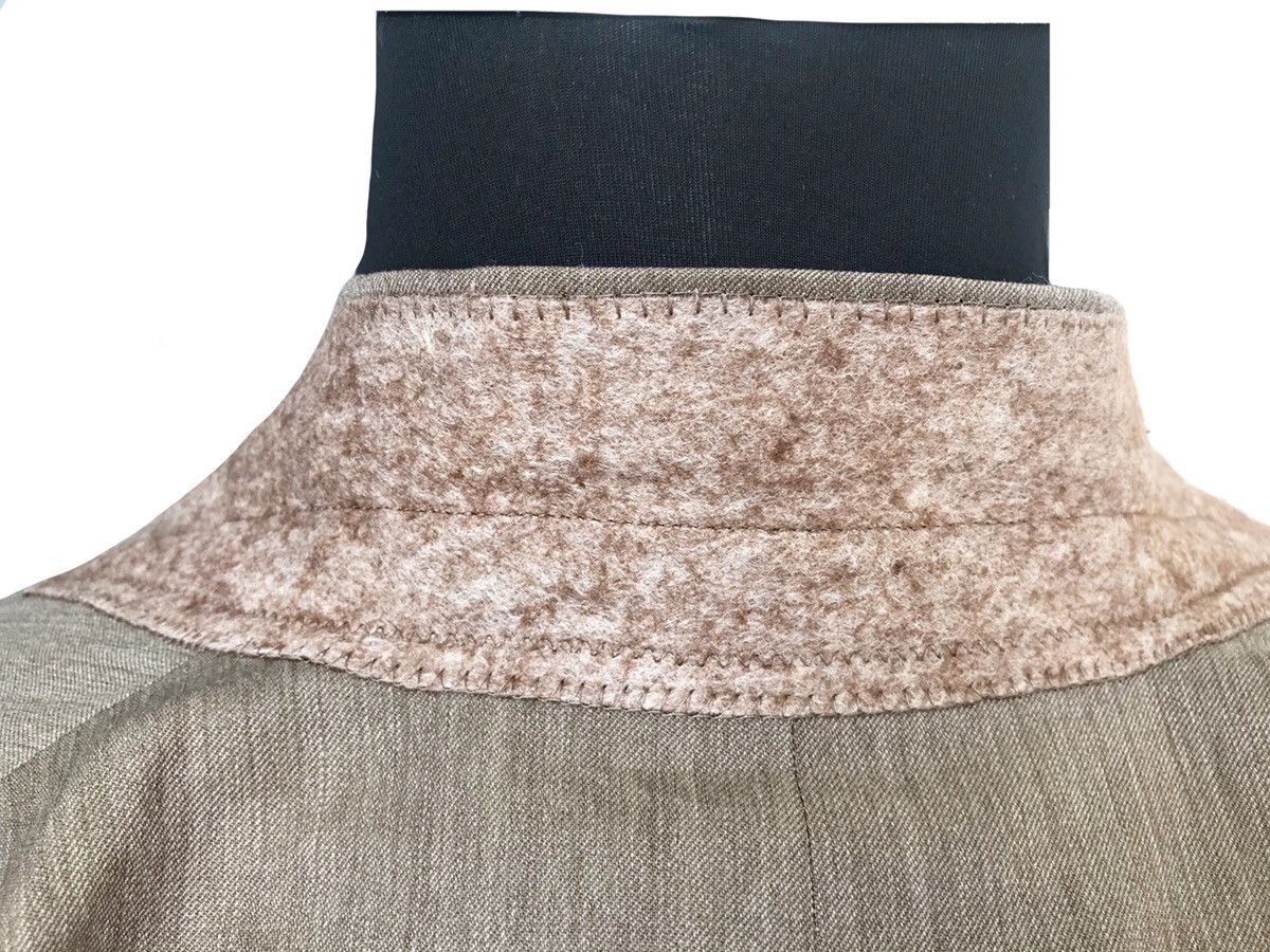 Designer ISSEY MIYAKE Japanese Designer Distressed Blazer Size 42R - 7 Thumbnail