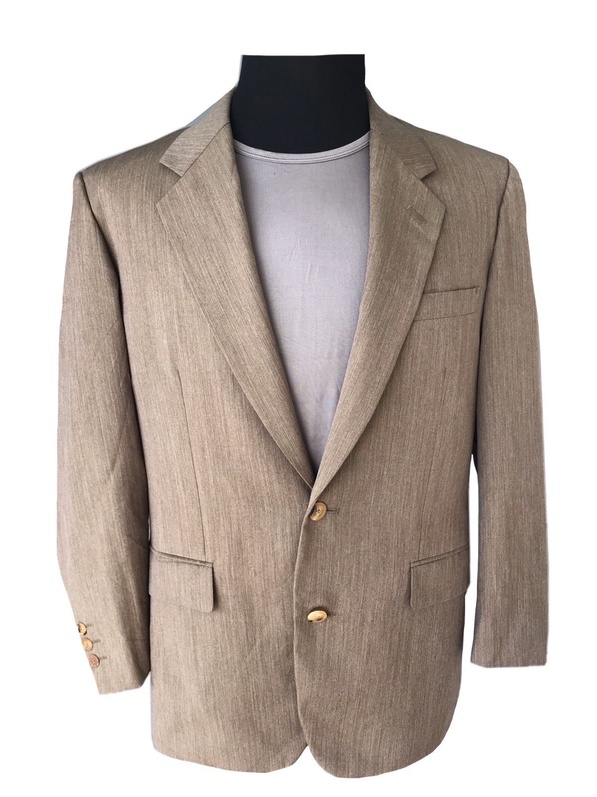 Designer ISSEY MIYAKE Japanese Designer Distressed Blazer Size 42R - 1 Thumbnail