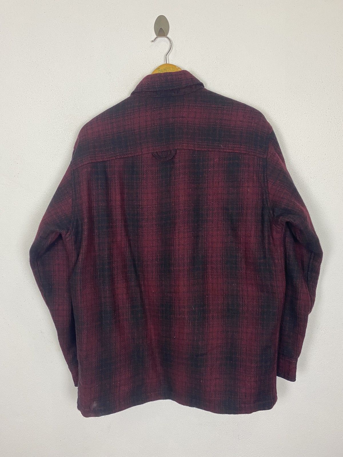 Flannel × Japanese Brand GEORGE THOMAS HAWKINS FLANNEL WOOL JACKET -GK125 Size US M / EU 48-50 / 2 - 3 Thumbnail