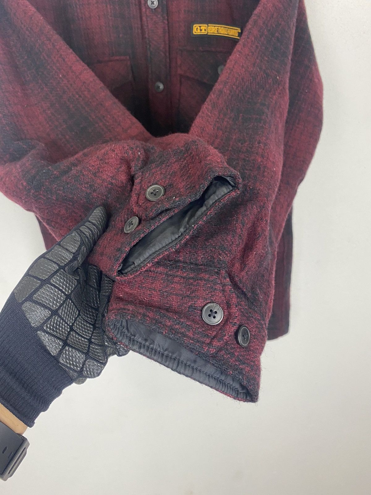 Flannel × Japanese Brand GEORGE THOMAS HAWKINS FLANNEL WOOL JACKET -GK125 Size US M / EU 48-50 / 2 - 4 Thumbnail