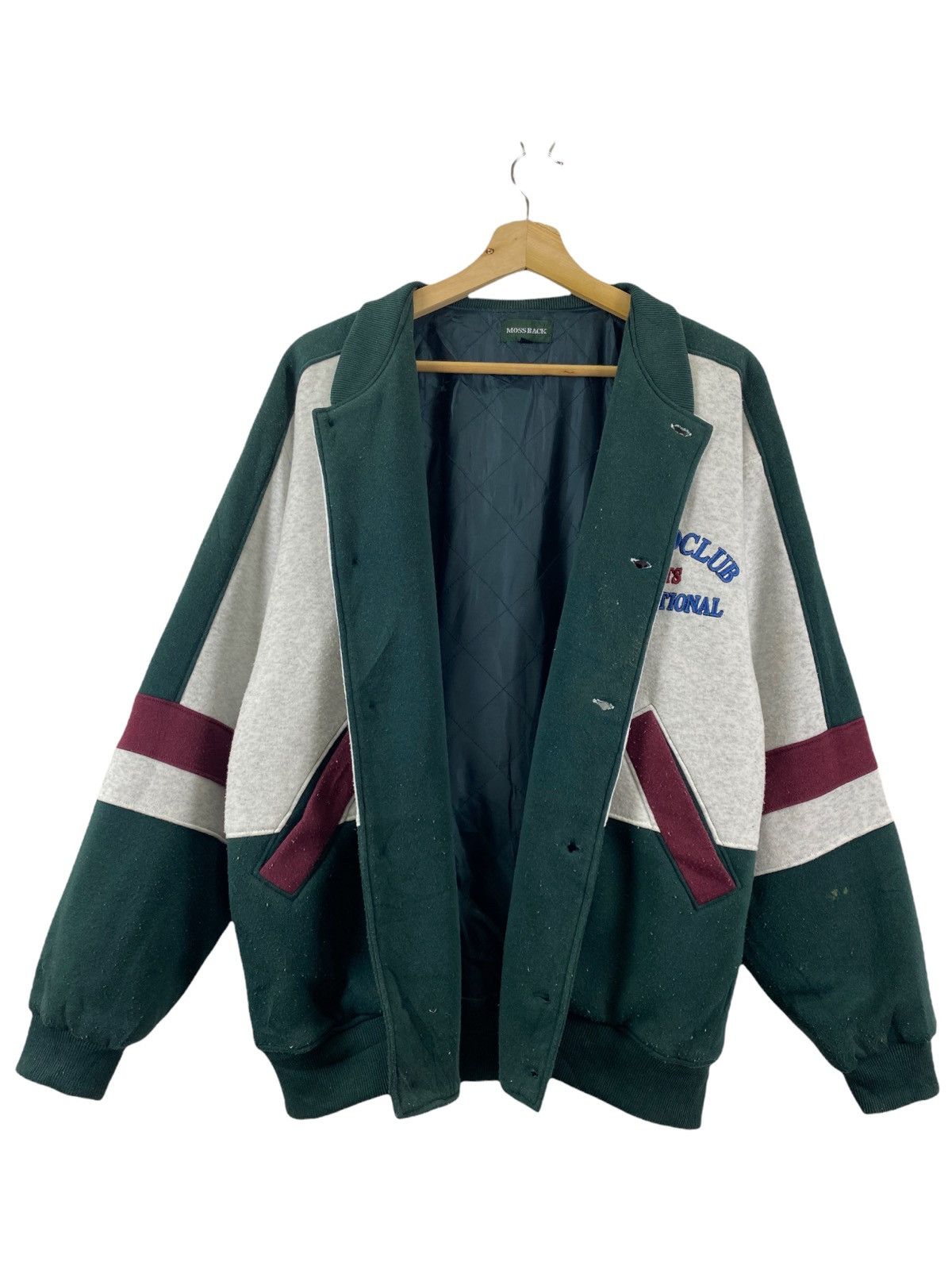 Sports Specialties × Vintage Vintage Moss back Blaned club sport international jacket Size US M / EU 48-50 / 2 - 5 Thumbnail