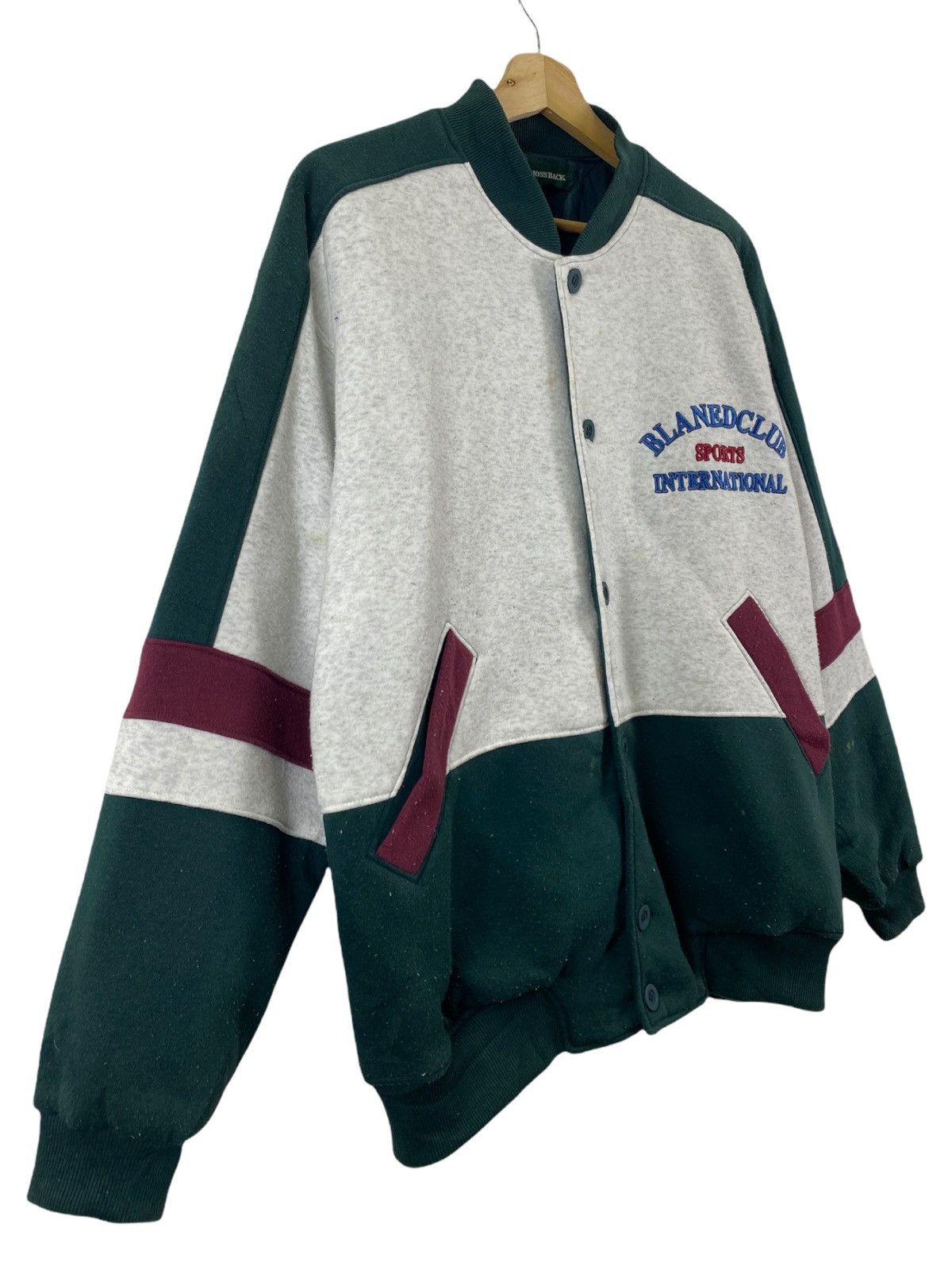 Sports Specialties × Vintage Vintage Moss back Blaned club sport international jacket Size US M / EU 48-50 / 2 - 2 Thumbnail