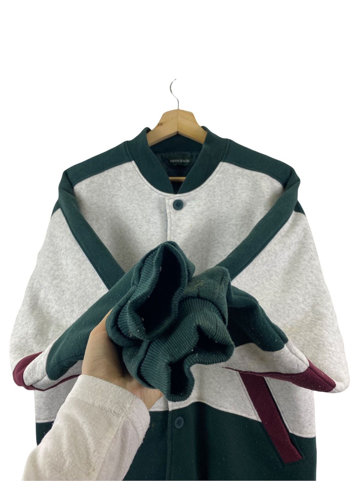 Sports Specialties × Vintage Vintage Moss back Blaned club sport international jacket Size US M / EU 48-50 / 2 - 9 Thumbnail