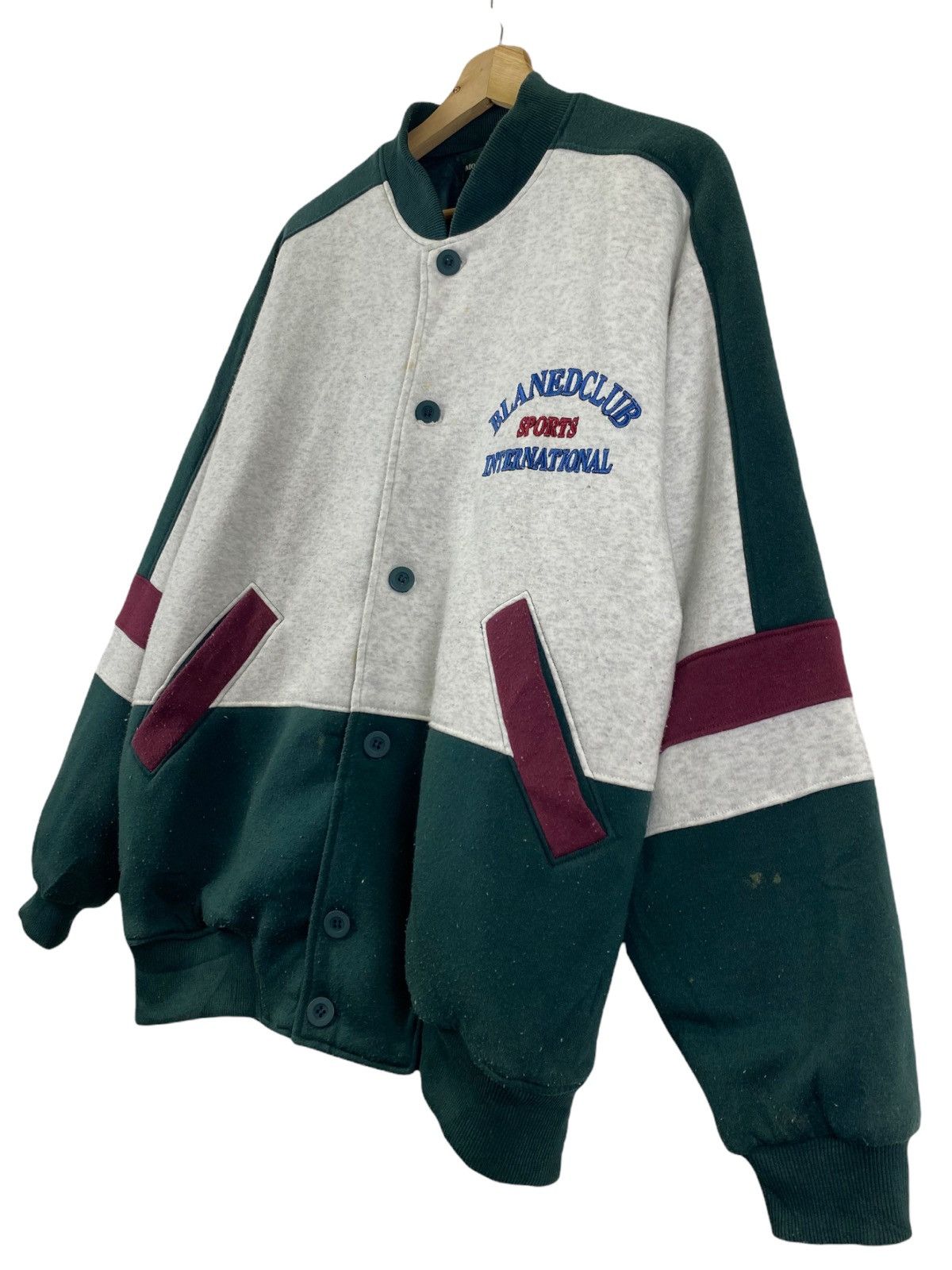 Sports Specialties × Vintage Vintage Moss back Blaned club sport international jacket Size US M / EU 48-50 / 2 - 3 Thumbnail