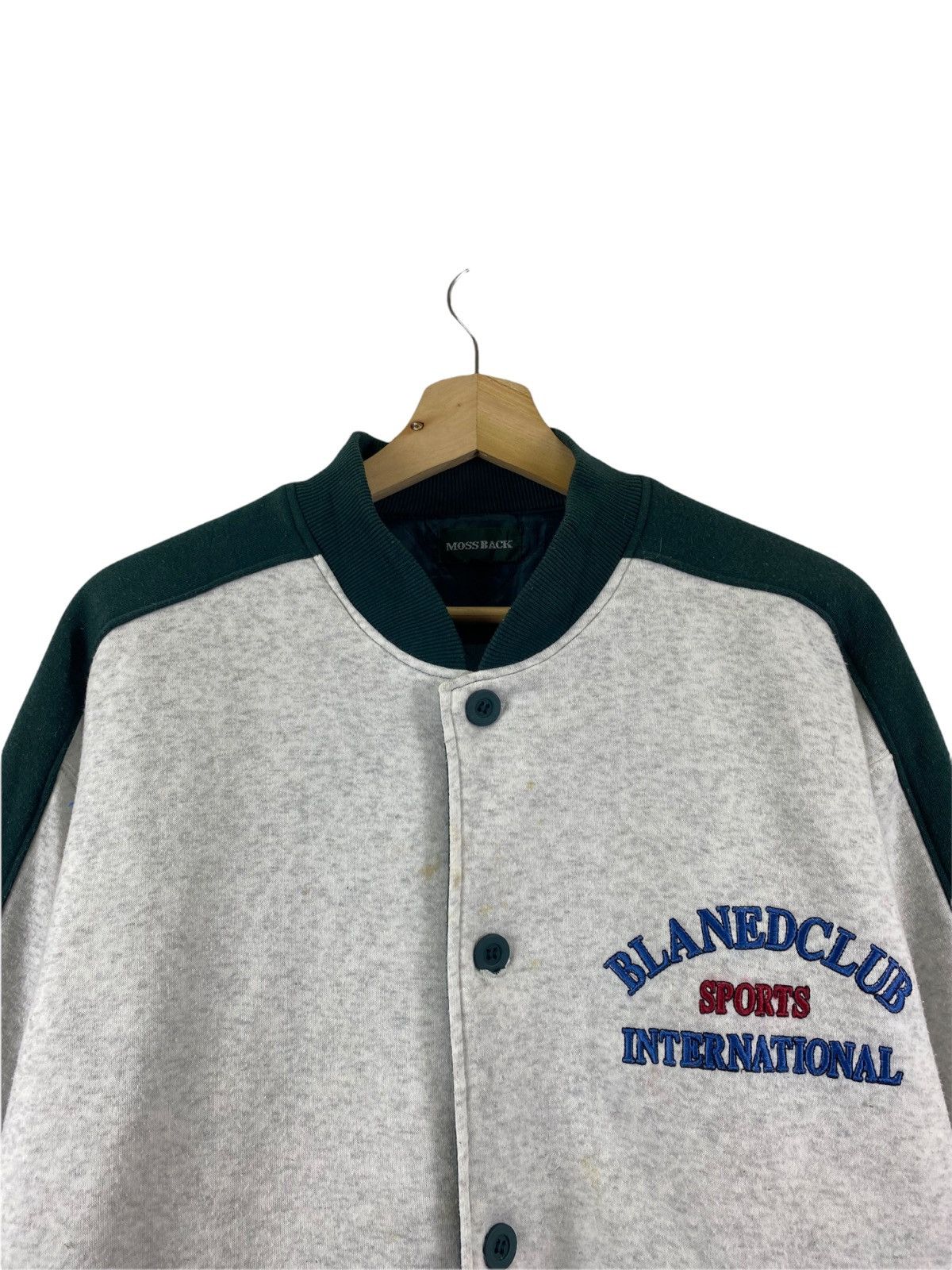 Sports Specialties × Vintage Vintage Moss back Blaned club sport international jacket Size US M / EU 48-50 / 2 - 7 Thumbnail