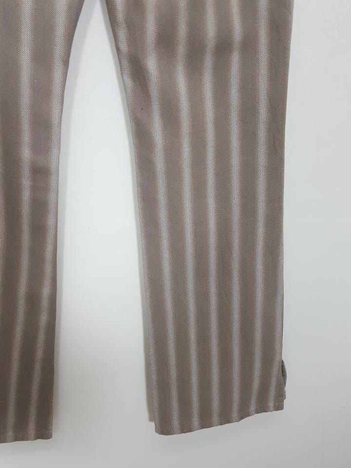 Tornado Mart TORNADO MART Striped Vertical Lined Boot Cut Style Size US 31 - 10 Thumbnail