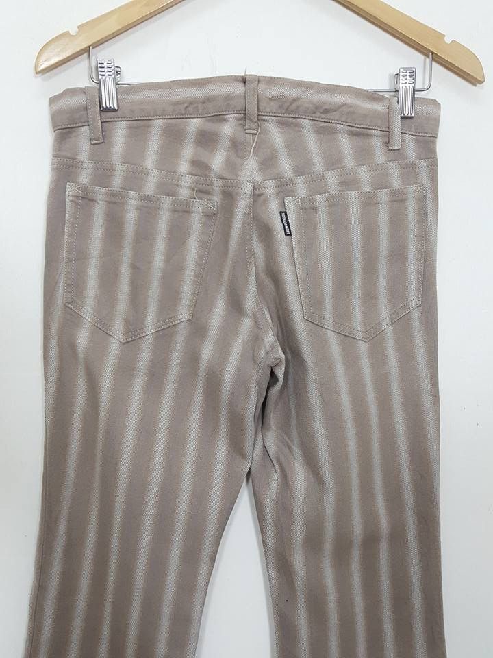 Tornado Mart TORNADO MART Striped Vertical Lined Boot Cut Style Size US 31 - 5 Thumbnail