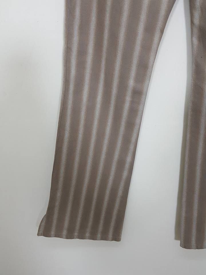 Tornado Mart TORNADO MART Striped Vertical Lined Boot Cut Style Size US 31 - 9 Thumbnail