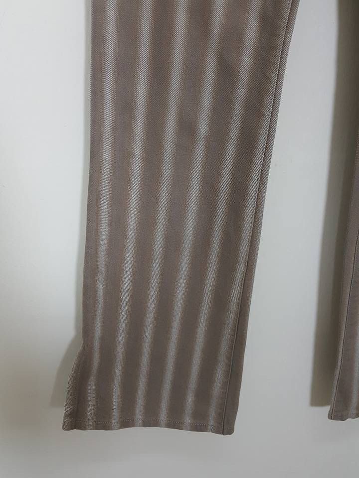 Tornado Mart TORNADO MART Striped Vertical Lined Boot Cut Style Size US 31 - 12 Thumbnail