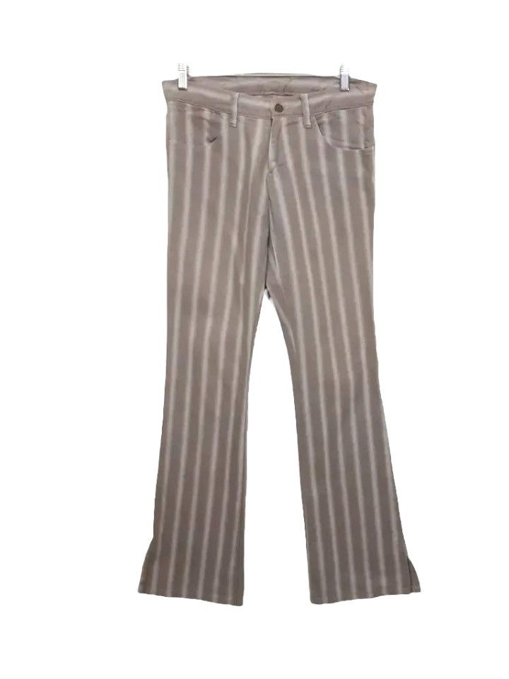 Tornado Mart TORNADO MART Striped Vertical Lined Boot Cut Style Size US 31 - 1 Thumbnail