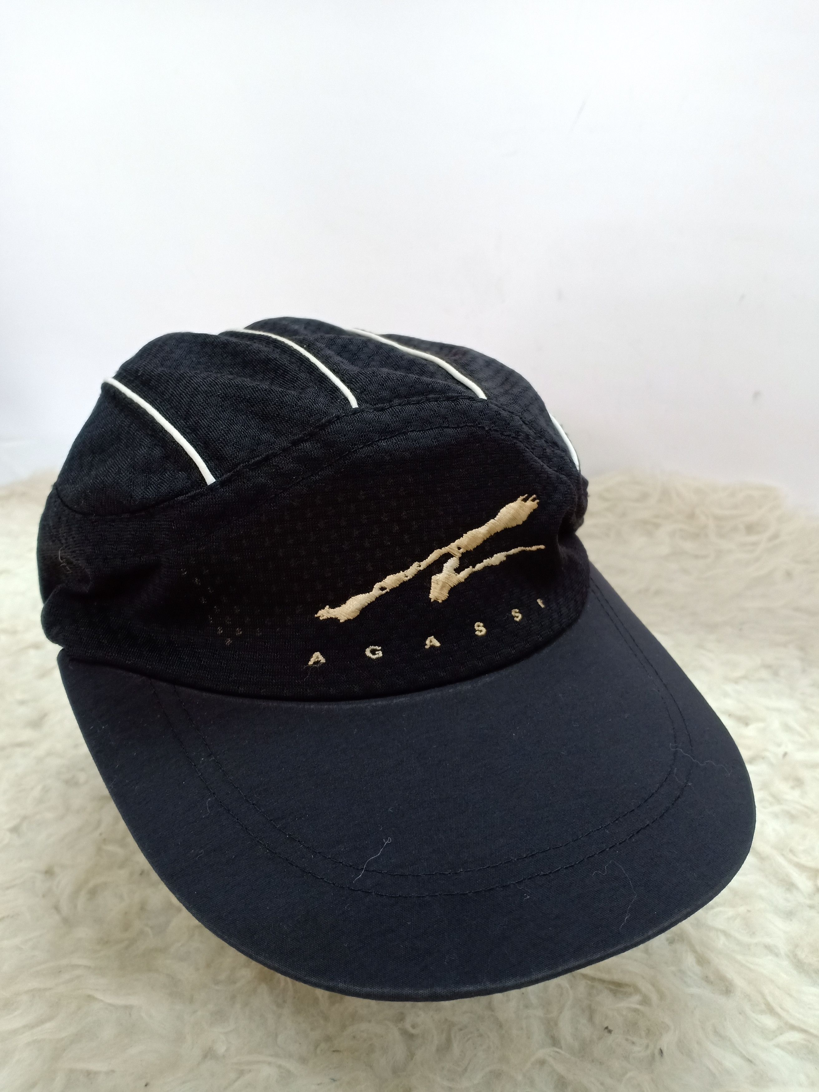 Vintage Vintage 90s Nike Agassi cap Size ONE SIZE - 1 Thumbnail