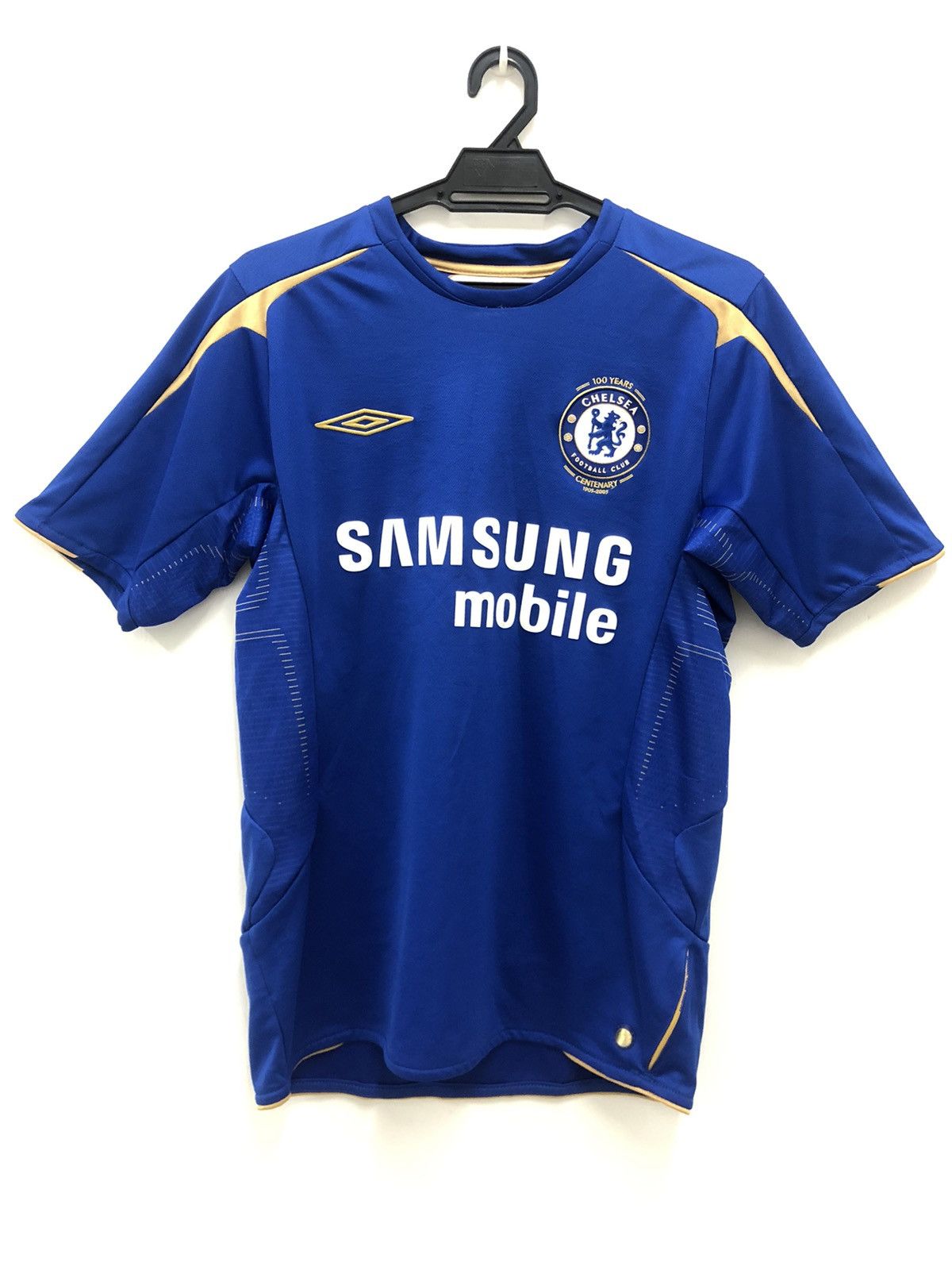 Chelsea Soccer 2005-06 CHELSEA Centenary Home ARJEN ROBBEN #16 Jersey EPL Size US S / EU 44-46 / 1 - 1 Thumbnail