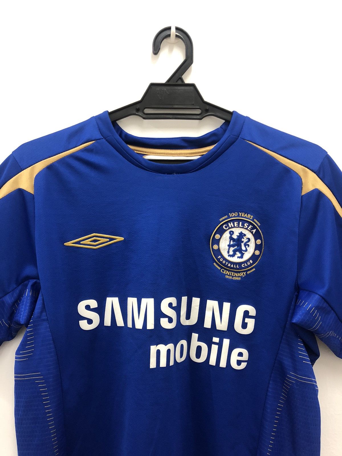 Chelsea Soccer 2005-06 CHELSEA Centenary Home ARJEN ROBBEN #16 Jersey EPL Size US S / EU 44-46 / 1 - 2 Thumbnail