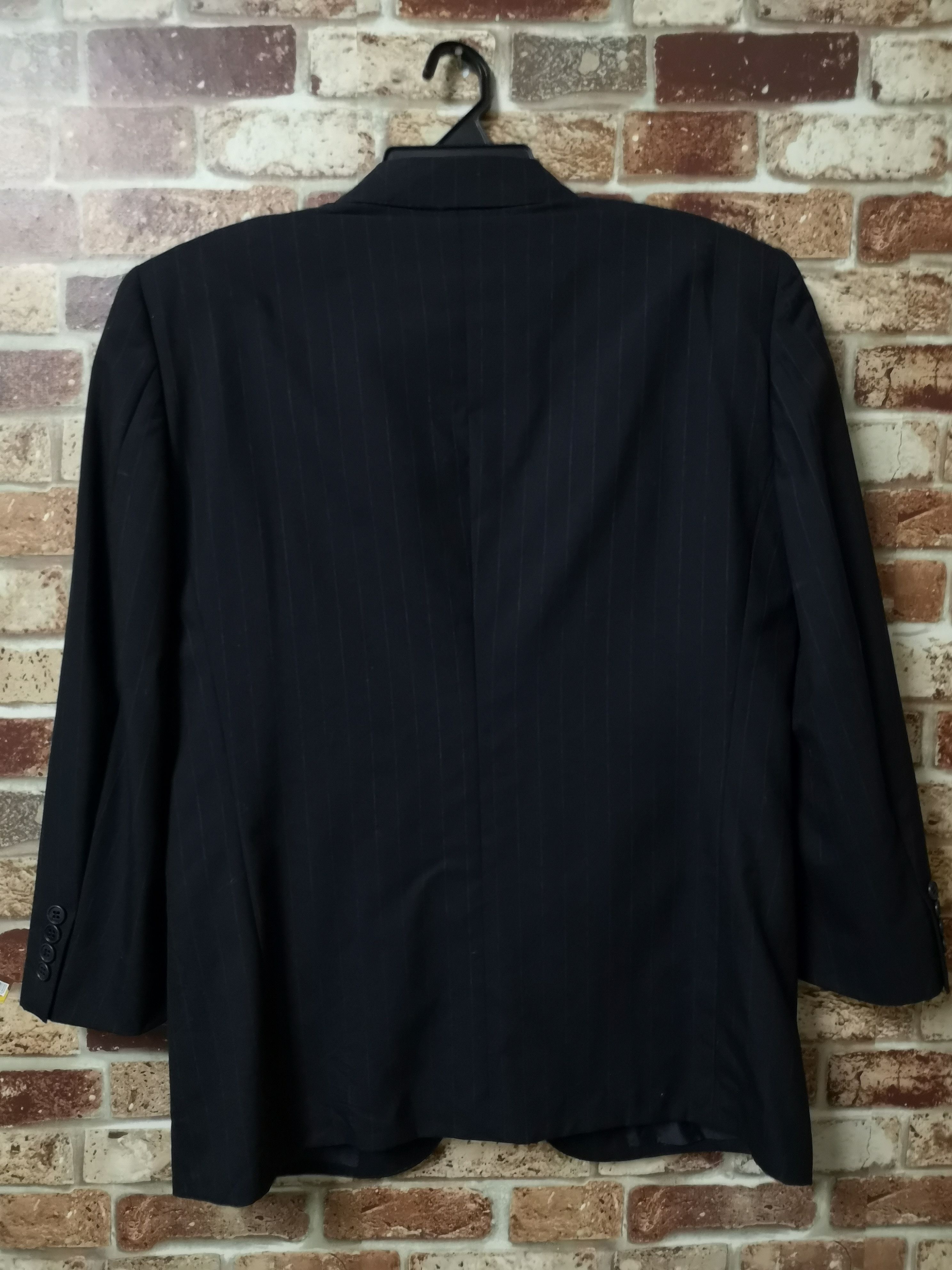 Japanese Brand × Kansai Yamamoto 🔥KANSAI YAMAMOTO BLACK BLAZER Size 46R - 3 Thumbnail