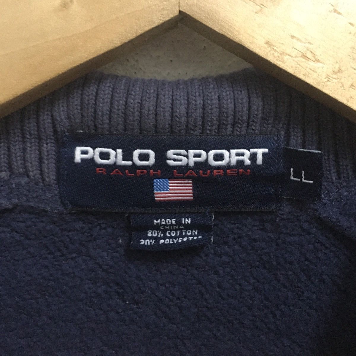 Polo Ralph Lauren × Vintage VINTAGE POLO SPORT RALPH LAUREN SHORT SLEEVE SWEATSHIRT Size US L / EU 52-54 / 3 - 4 Thumbnail