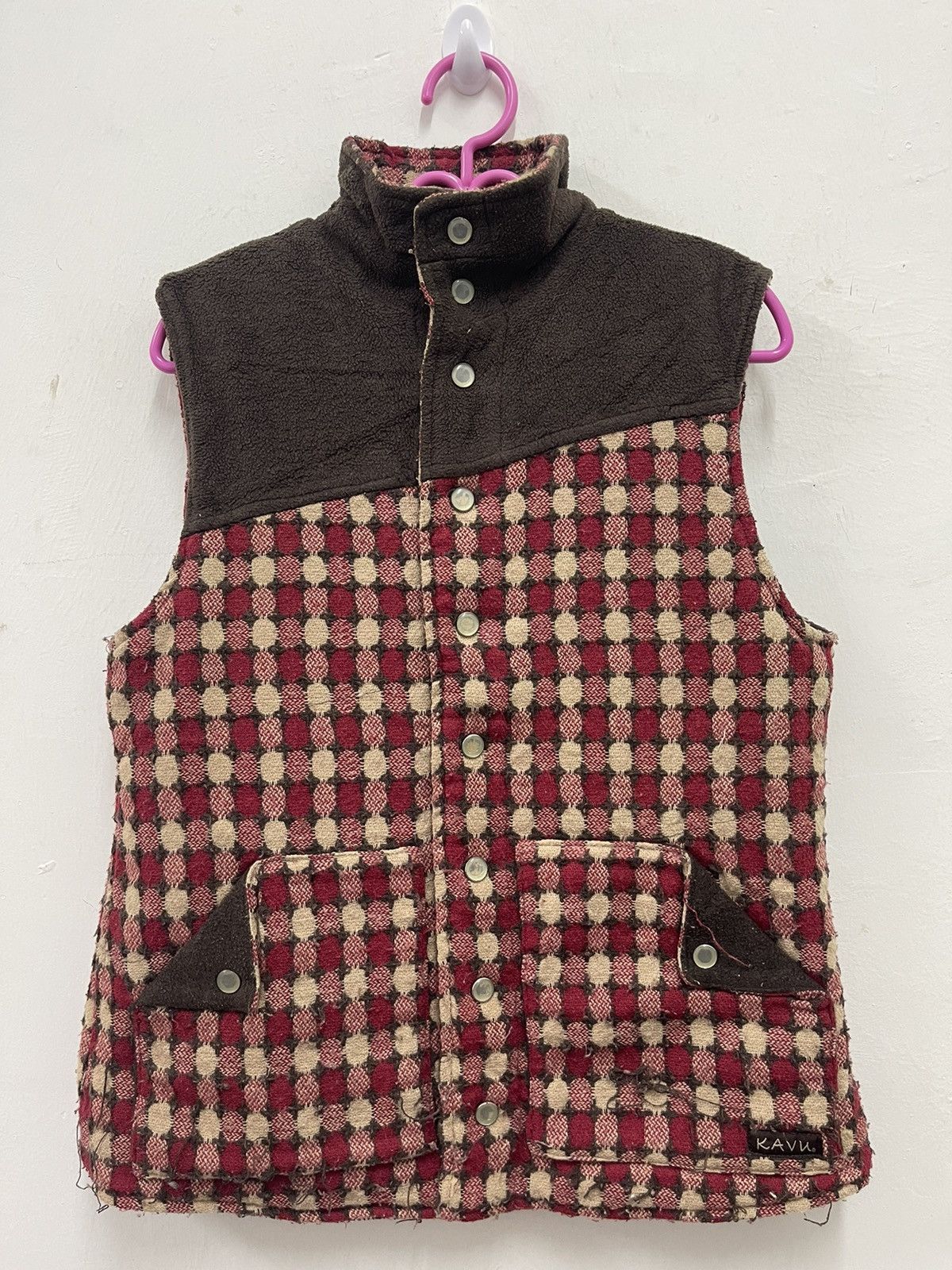 KAVU Rare Vintage KAVU Reversible Vest Size US S / EU 44-46 / 1 - 1 Thumbnail