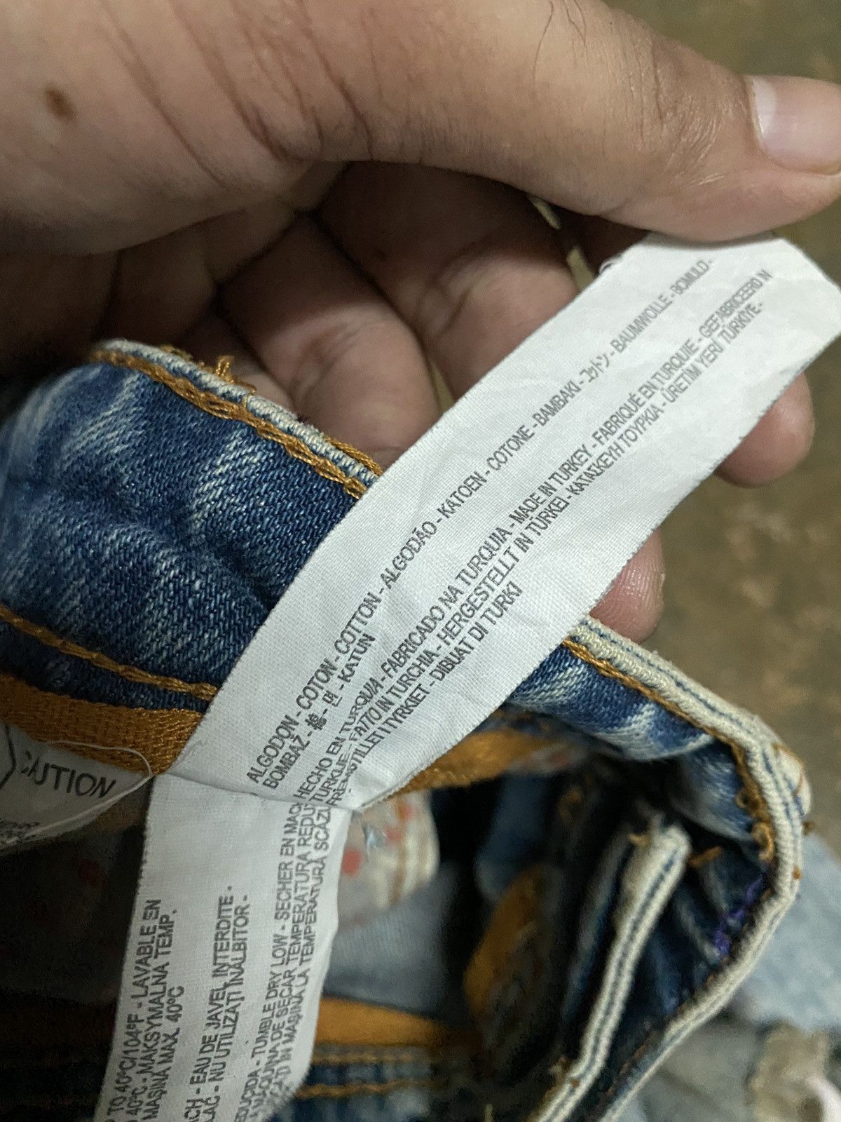 Denime × Zara ZARA MEN DISTRESSED DENIM Size US 34 / EU 50 - 15 Thumbnail