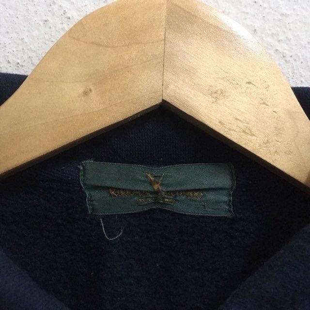 Vintage VINTAGE RUDOLPH VALENTINO BIG LOGO POLOS SWEATSHIRT PULLOVER Size US M / EU 48-50 / 2 - 3 Thumbnail