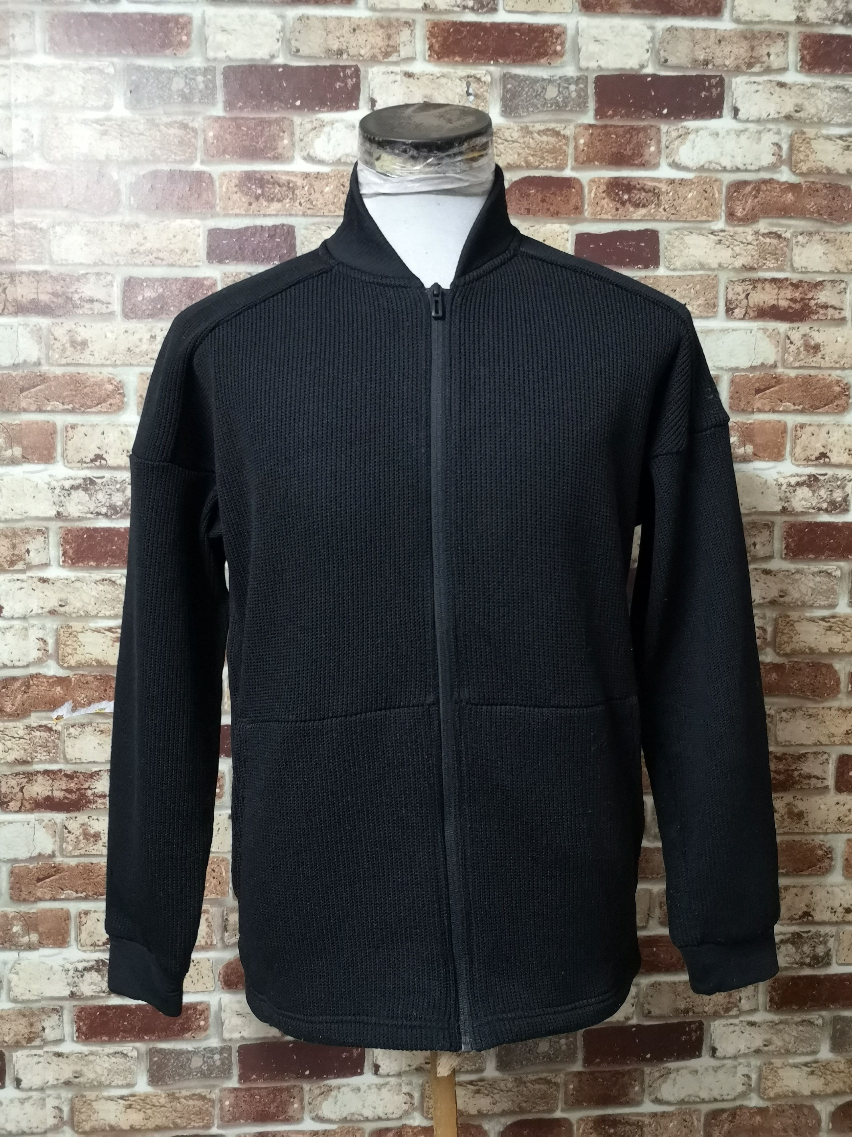 Adidas Adidas Fleece Sweater Super Black Size US L / EU 52-54 / 3 - 1 Thumbnail