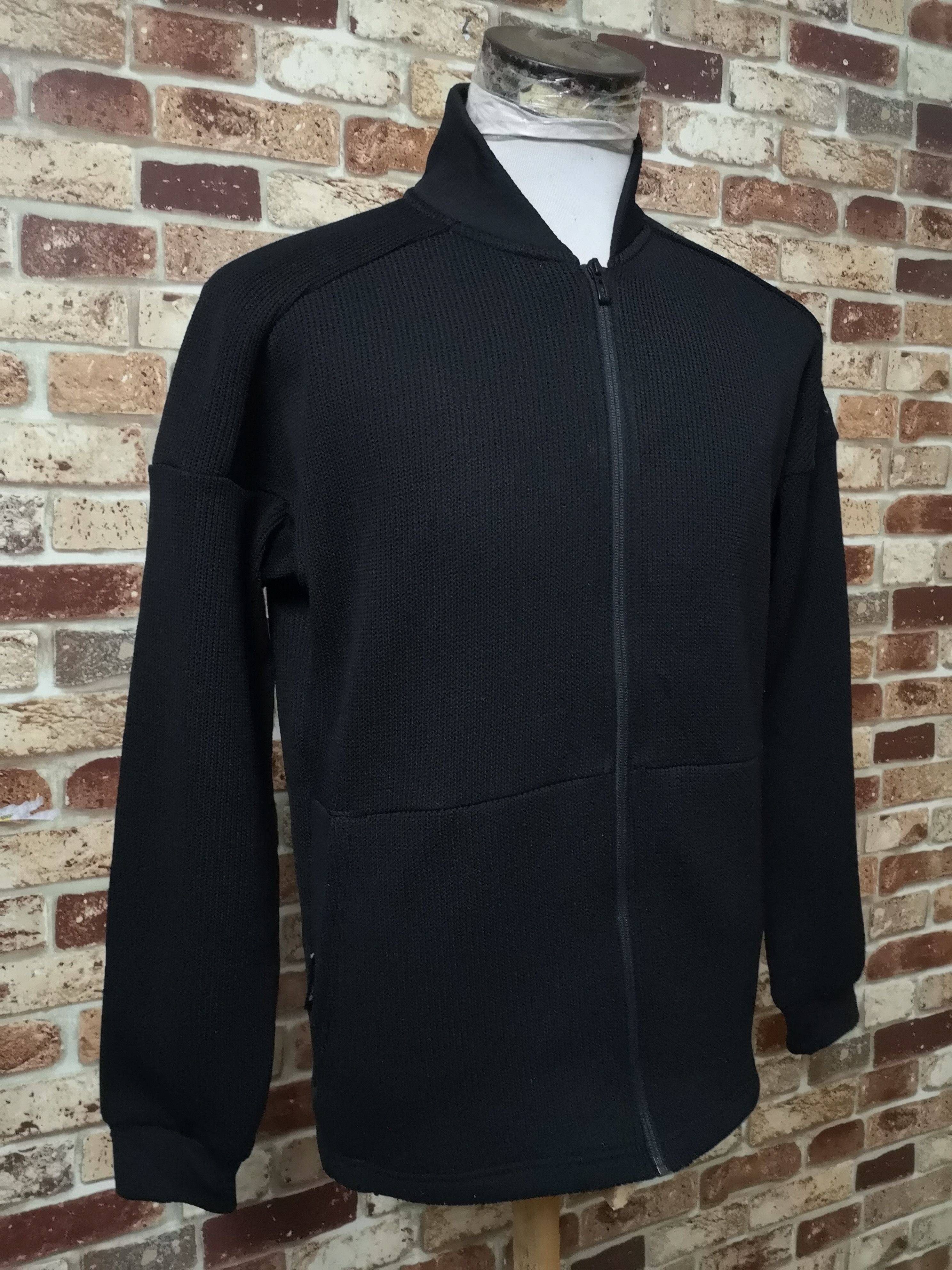 Adidas Adidas Fleece Sweater Super Black Size US L / EU 52-54 / 3 - 4 Thumbnail
