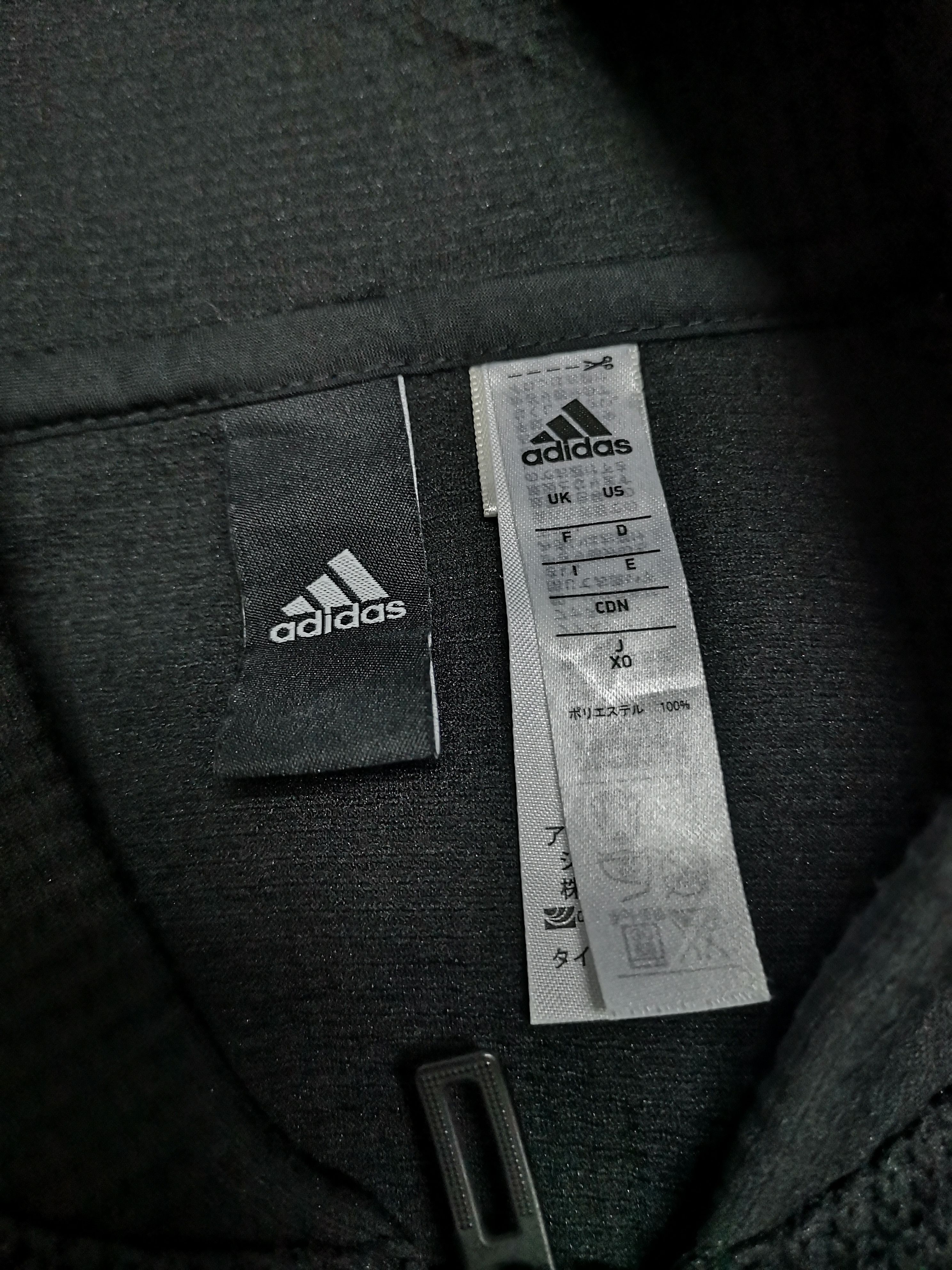 Adidas Adidas Fleece Sweater Super Black Size US L / EU 52-54 / 3 - 8 Thumbnail