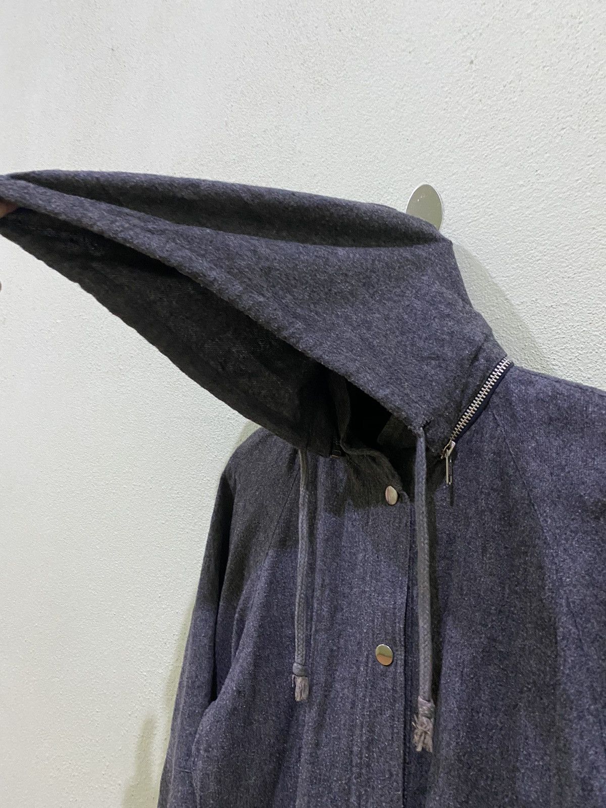 Japanese Brand McCoyVeco Wool Hoddies Jacket Size US M / EU 48-50 / 2 - 8 Thumbnail