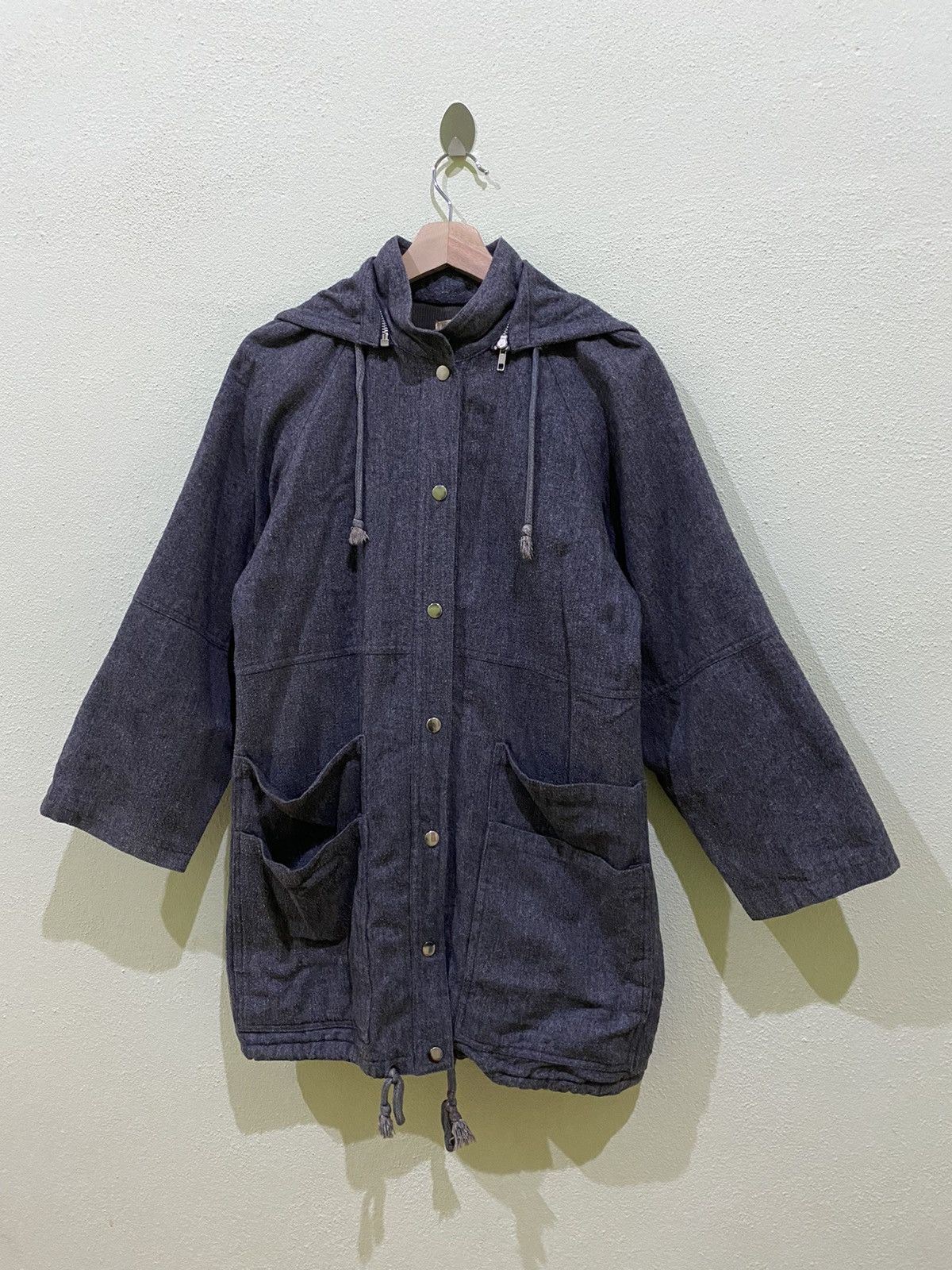 Japanese Brand McCoyVeco Wool Hoddies Jacket Size US M / EU 48-50 / 2 - 1 Thumbnail