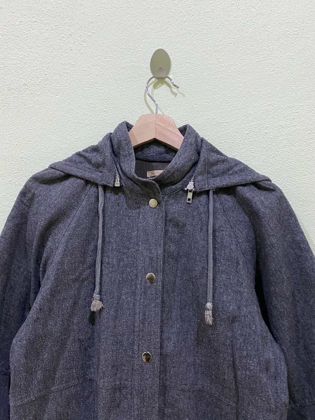 Japanese Brand McCoyVeco Wool Hoddies Jacket Size US M / EU 48-50 / 2 - 2 Thumbnail
