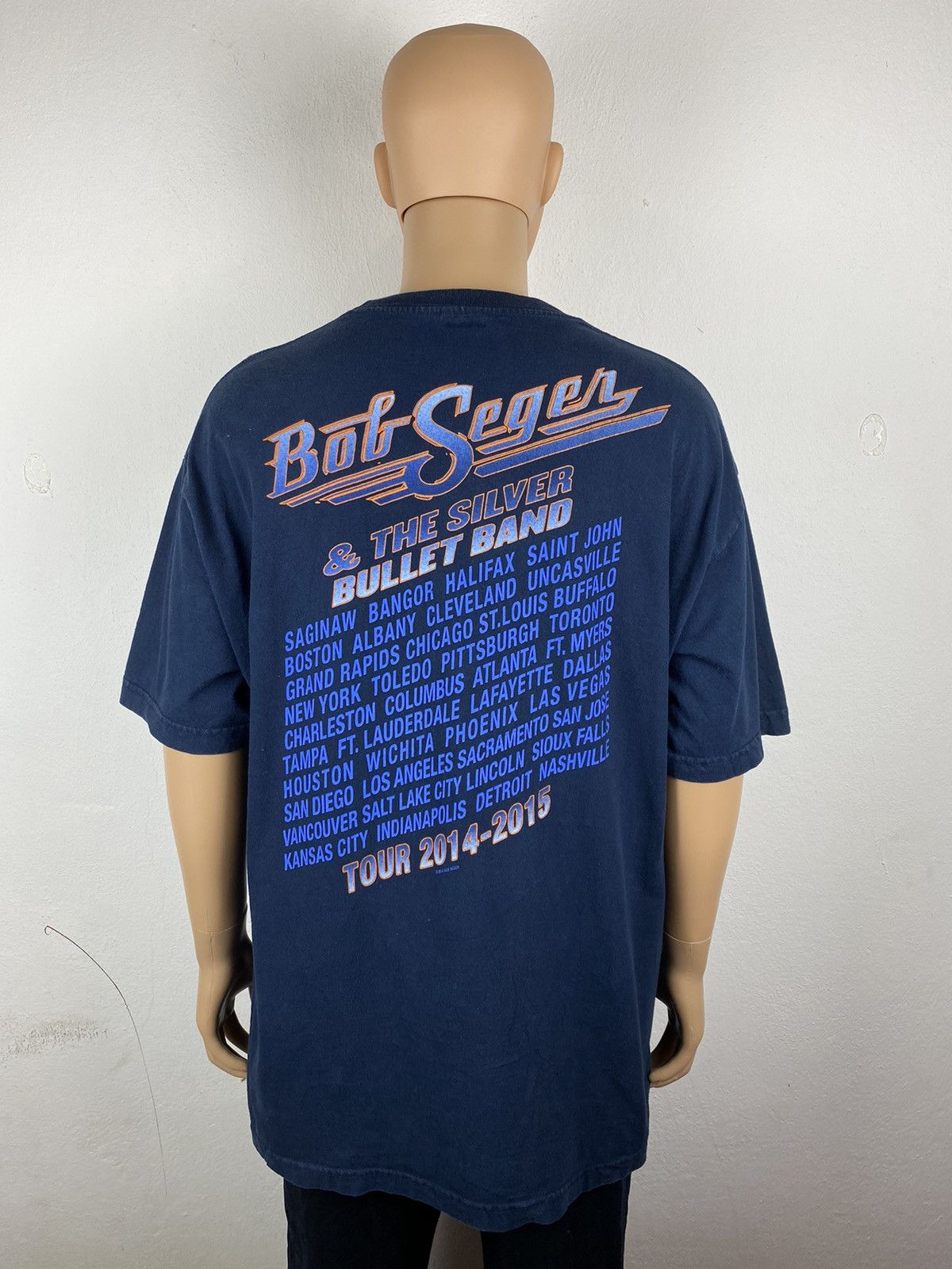 Band Tees × Vintage 🔥2004 BOB SEGER &THE SILVER BULLET Size US XL / EU 56 / 4 - 5 Thumbnail