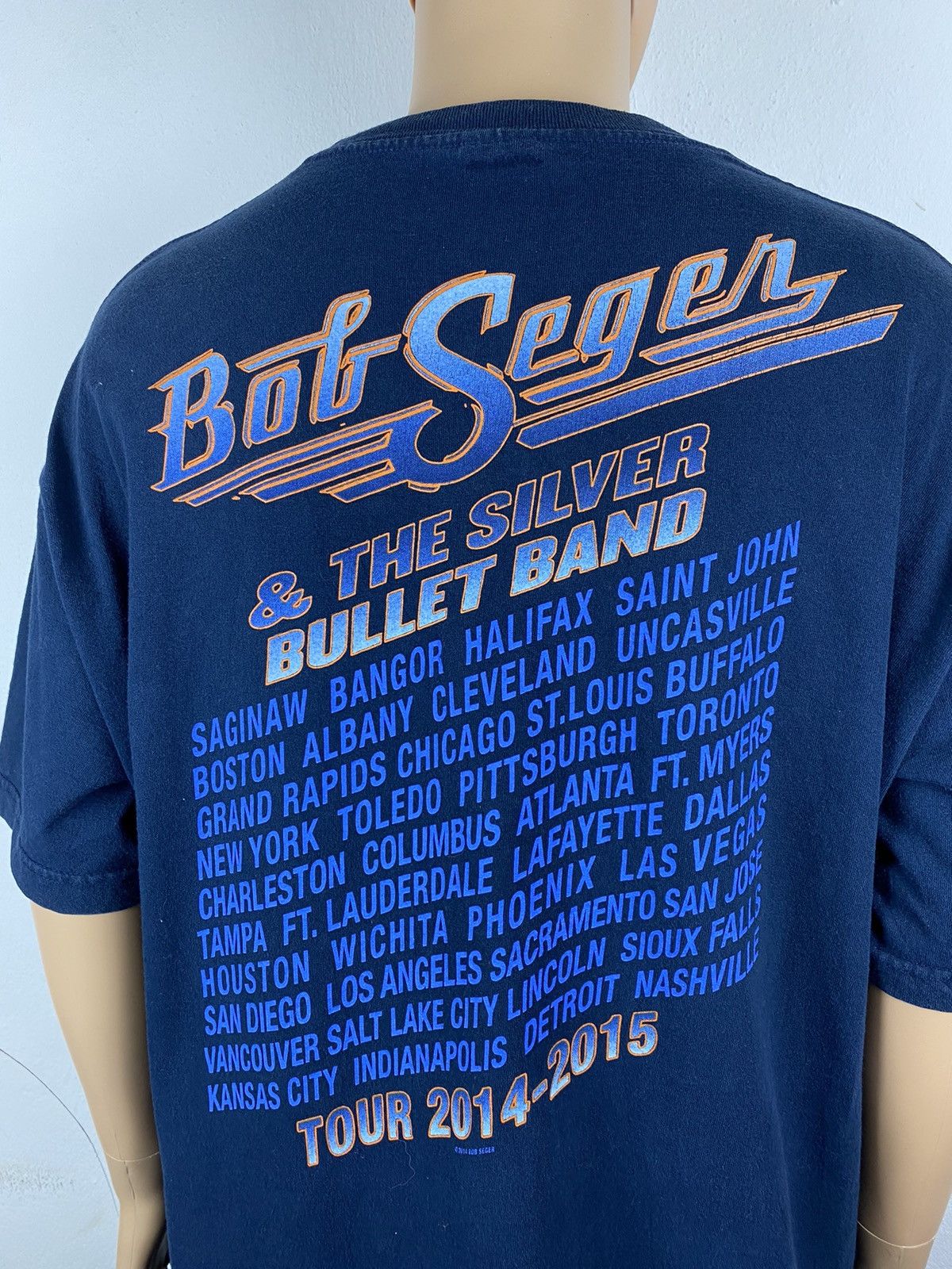 Band Tees × Vintage 🔥2004 BOB SEGER &THE SILVER BULLET Size US XL / EU 56 / 4 - 6 Thumbnail