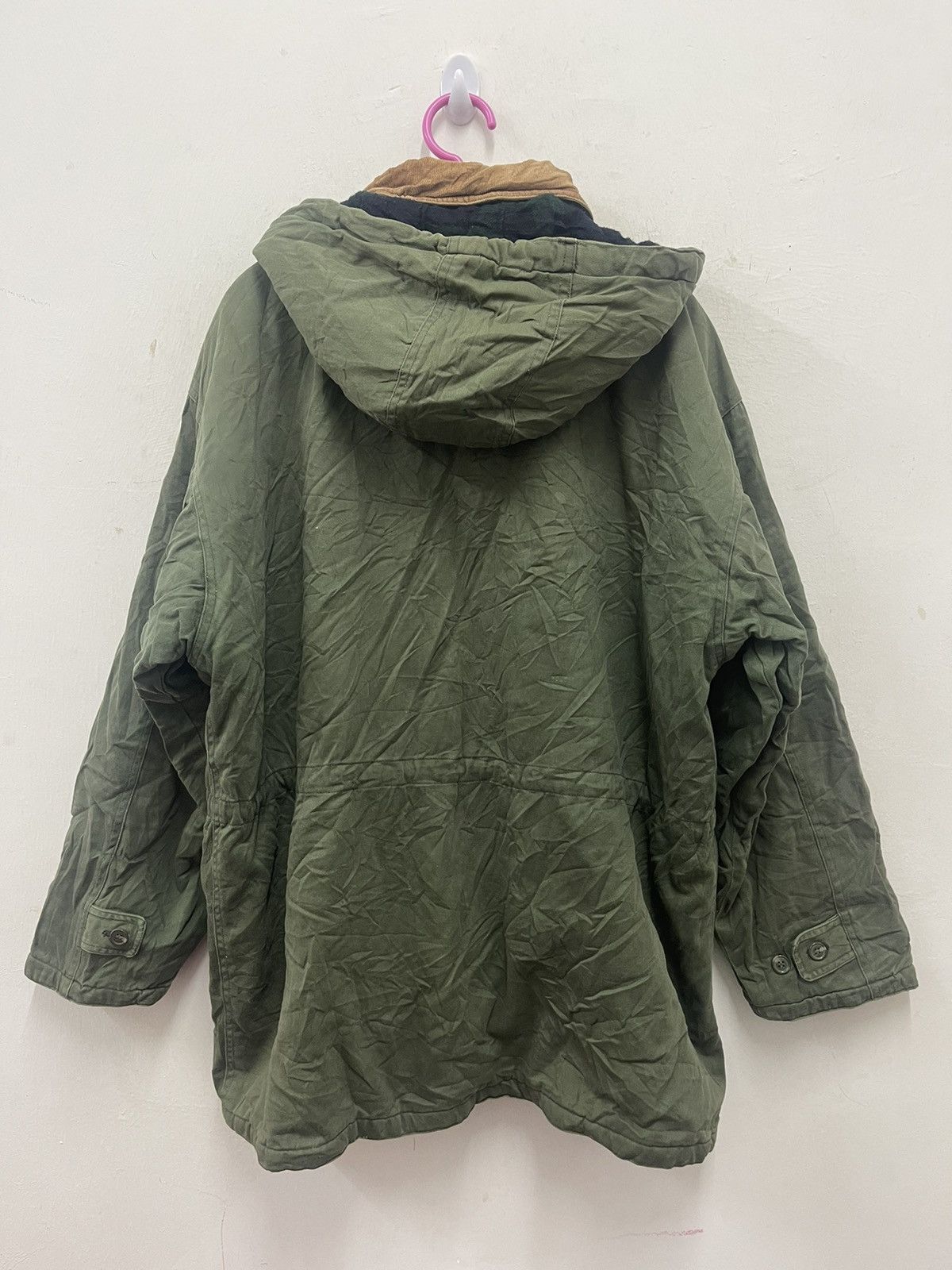Milestone Rare MILESTONE Plaid Inside Corduroy Collar Removable Hoodie Size US M / EU 48-50 / 2 - 7 Thumbnail