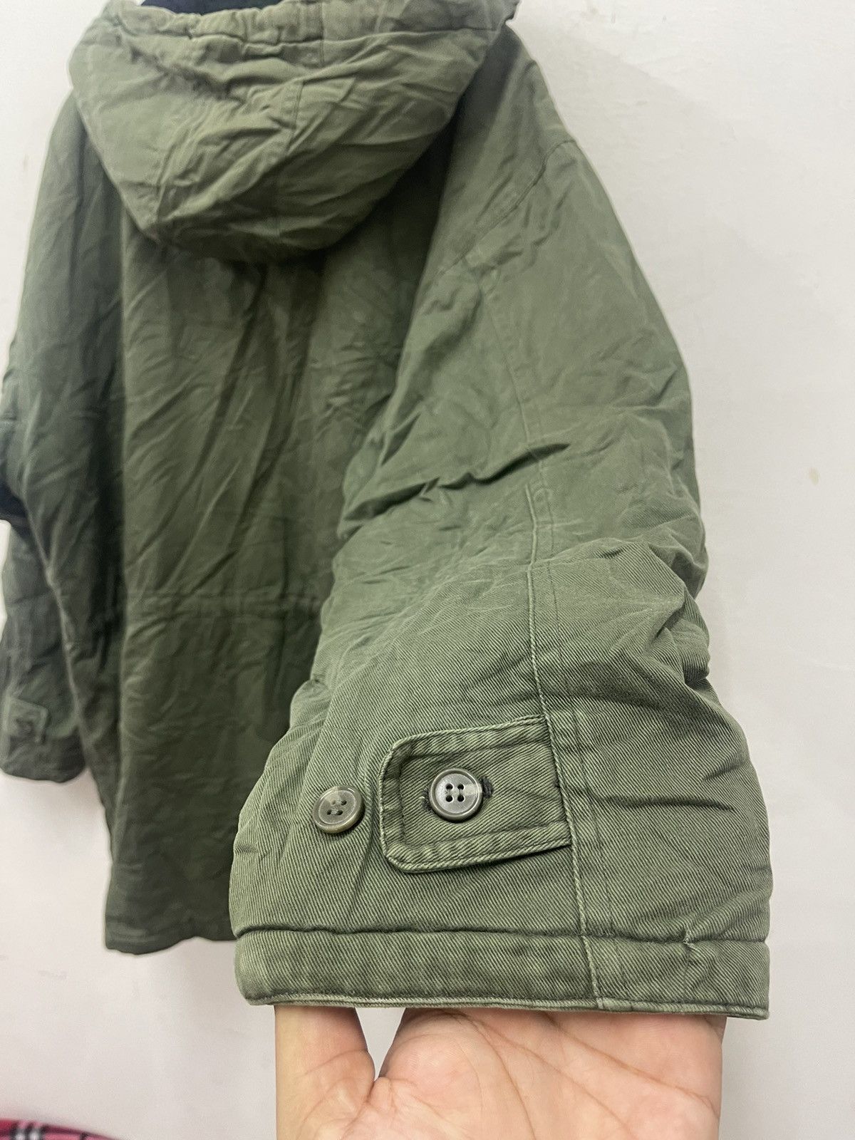 Milestone Rare MILESTONE Plaid Inside Corduroy Collar Removable Hoodie Size US M / EU 48-50 / 2 - 8 Thumbnail