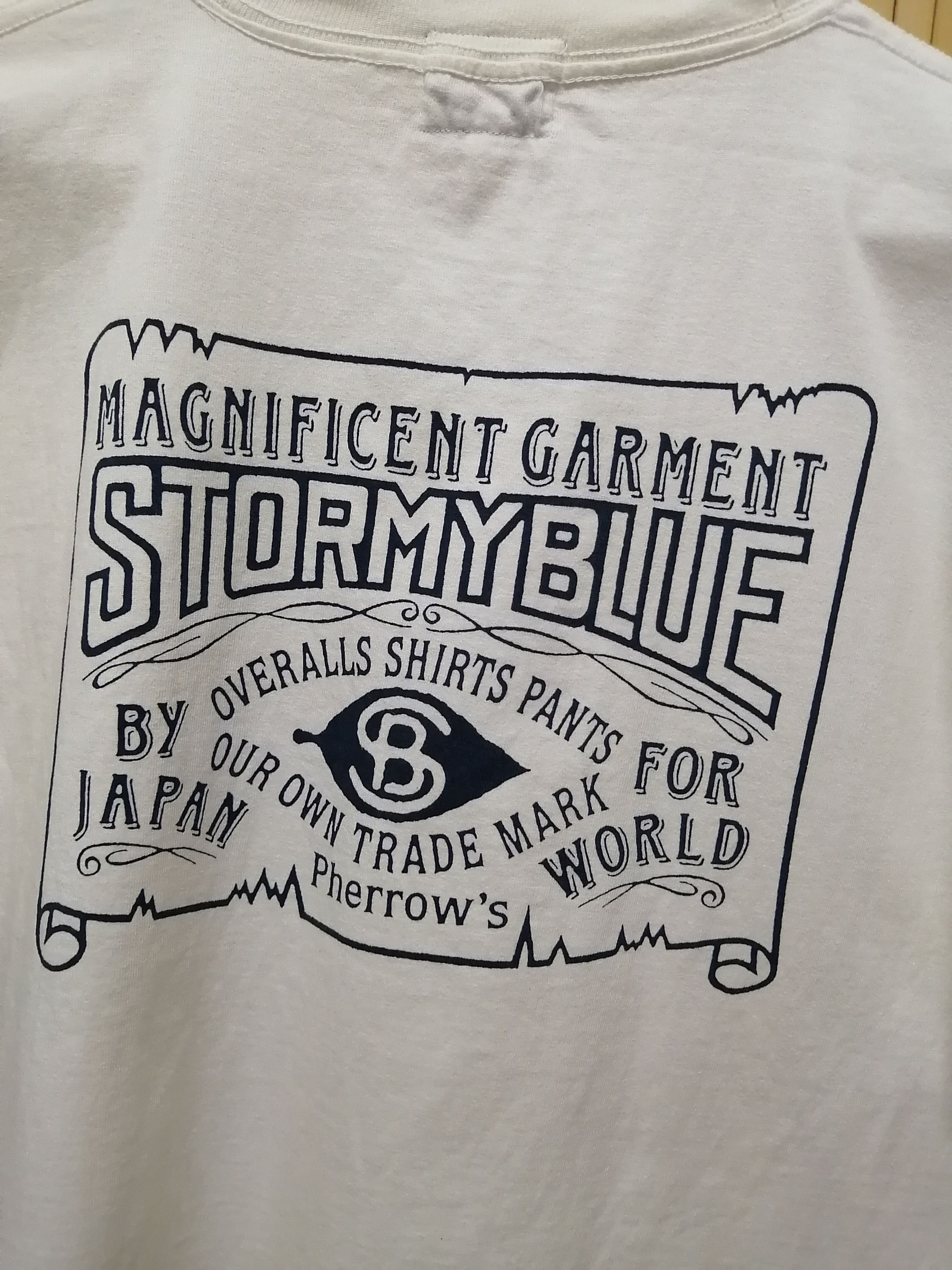 Pherrow's Stormy Blue by PHERROWS Tshirt Size US XL / EU 56 / 4 - 3 Thumbnail