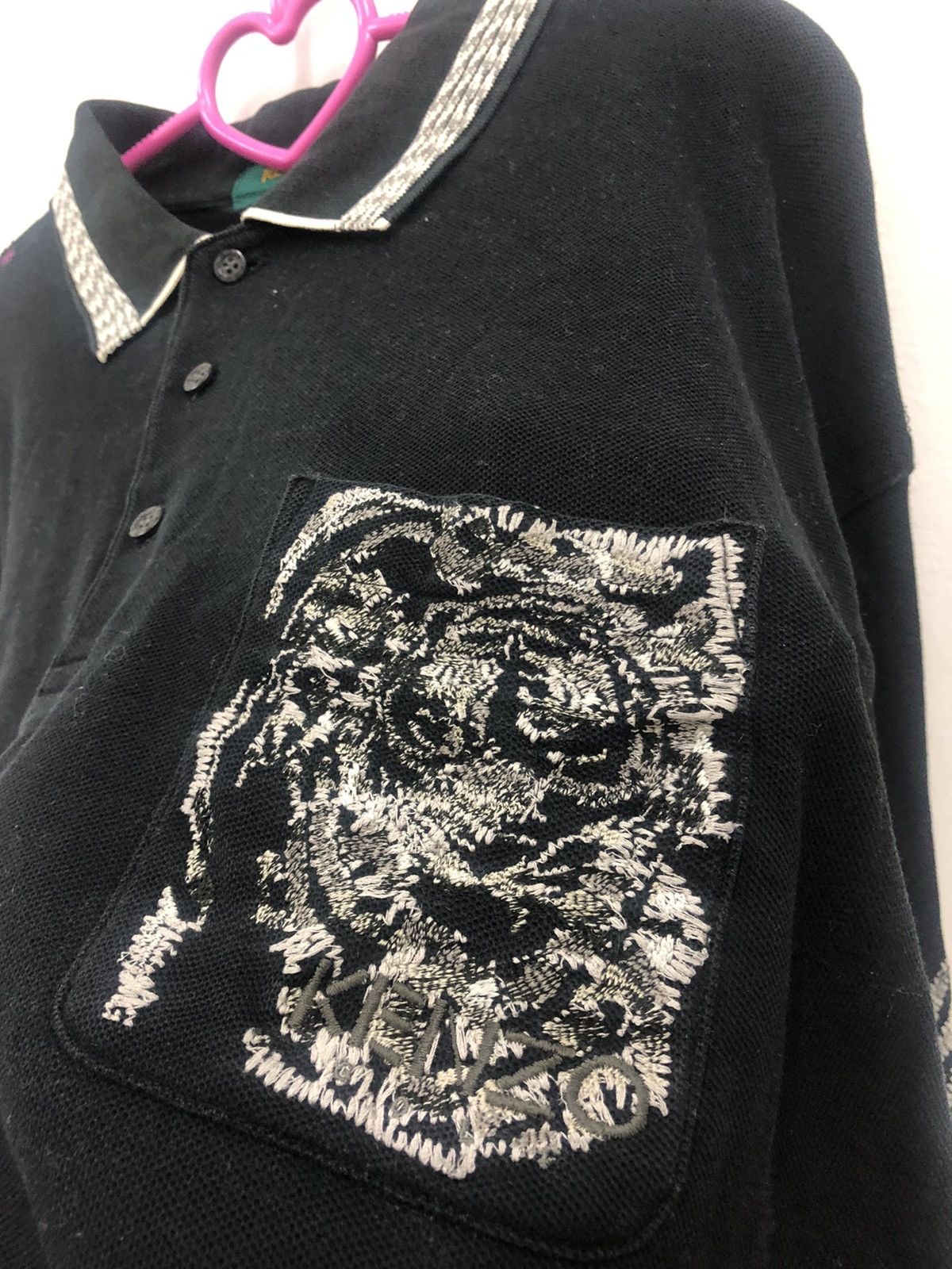 Kenzo Rare 90s Vintage KENZO Golf Tiger Polo Shirt Size US L / EU 52-54 / 3 - 3 Thumbnail